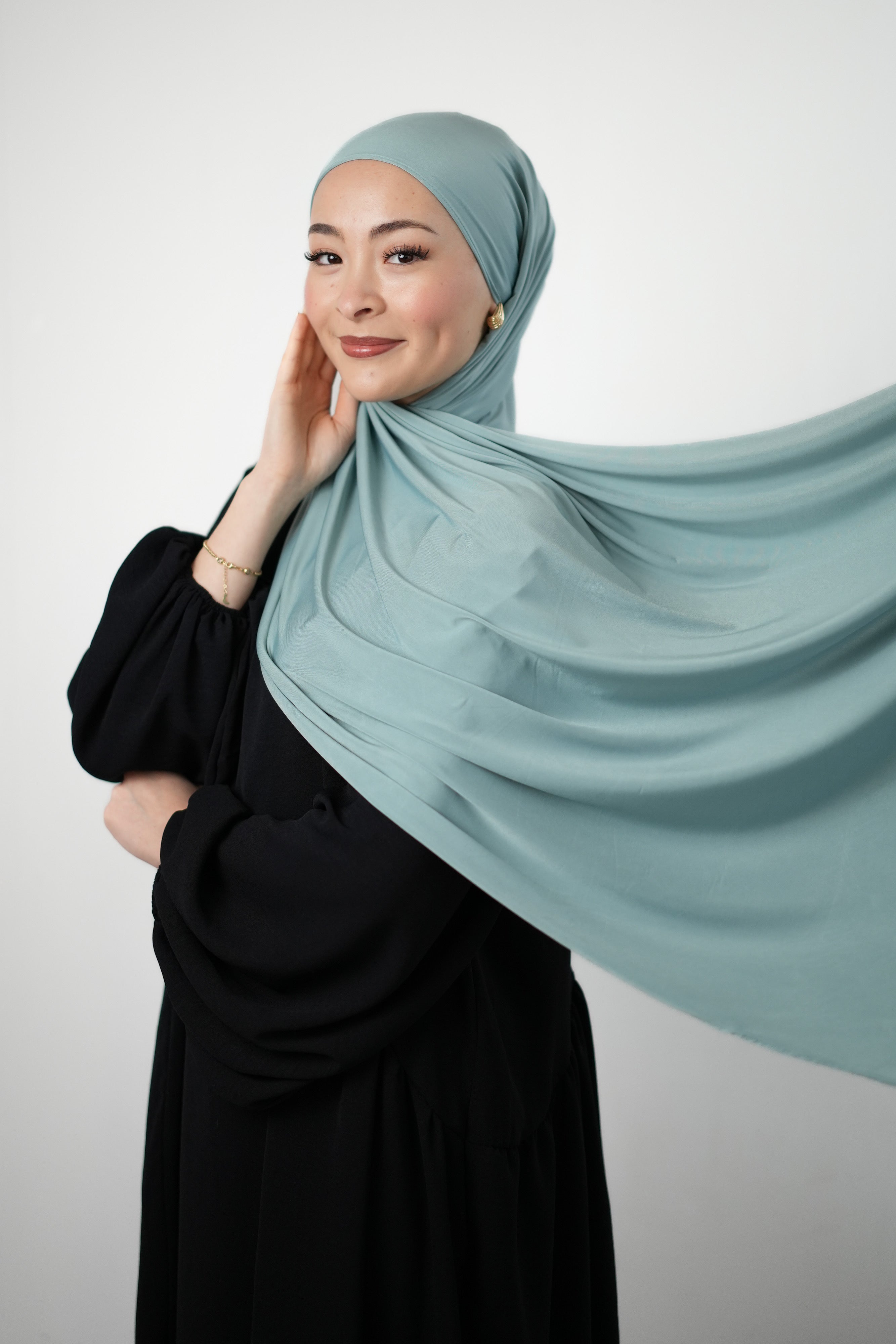 SILKY PREMIUM JERSEY SKY BLUE