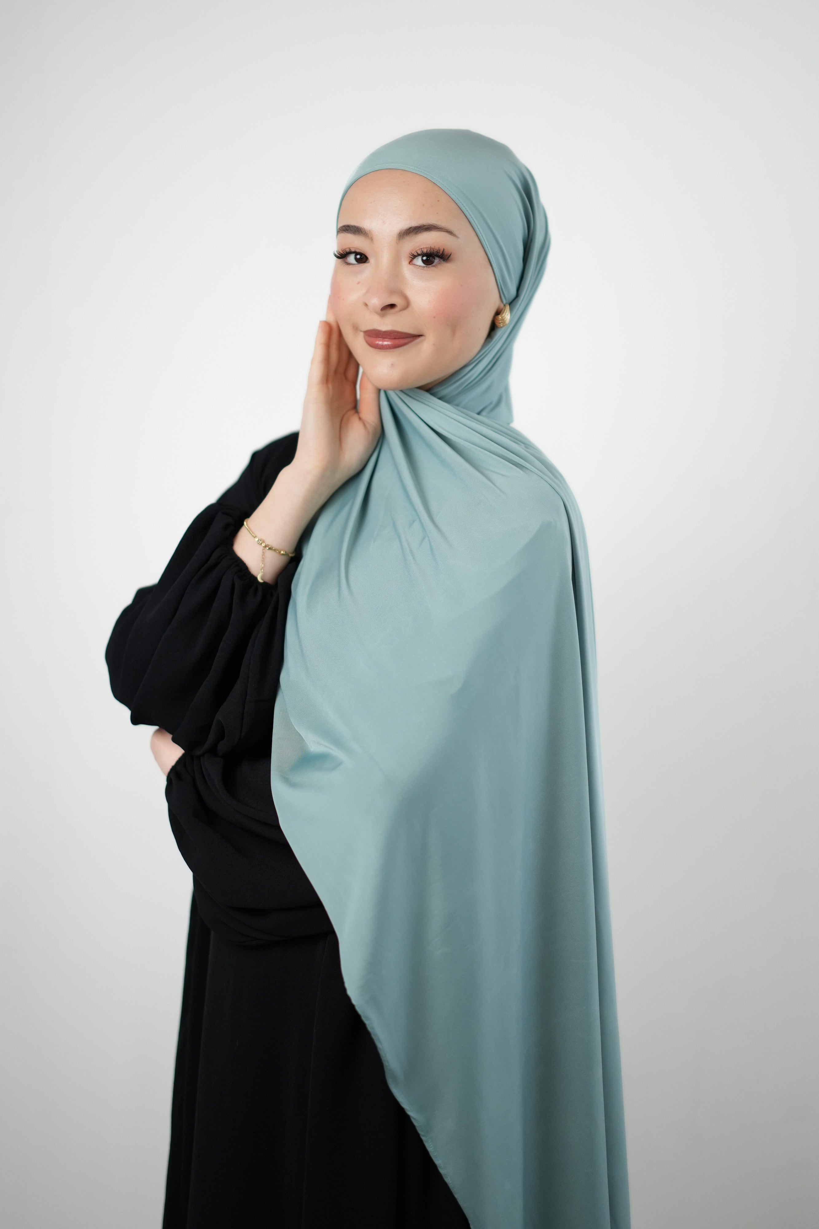 SILKY PREMIUM JERSEY SKY BLUE