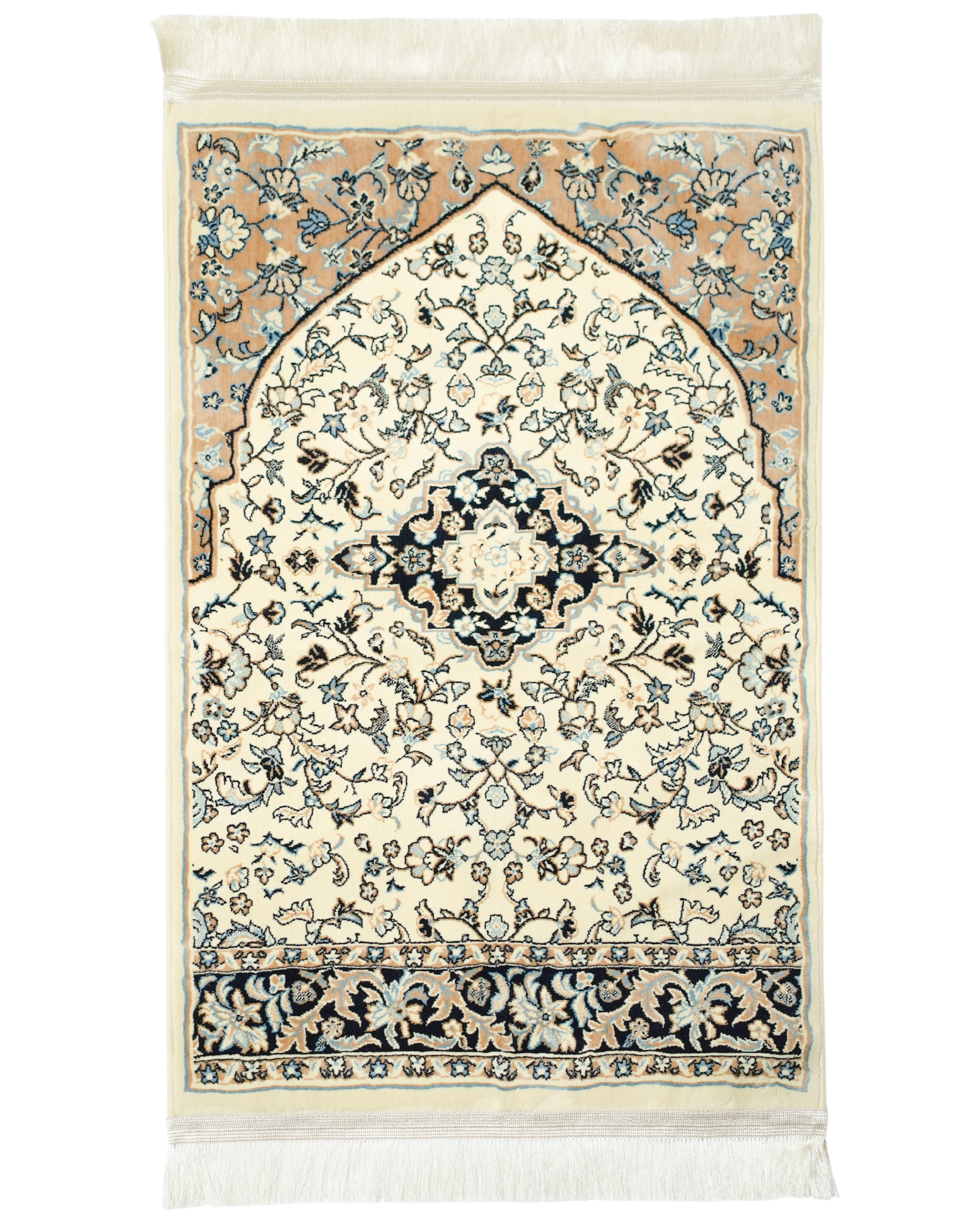 Original Rawdah Gebetsteppich Beige