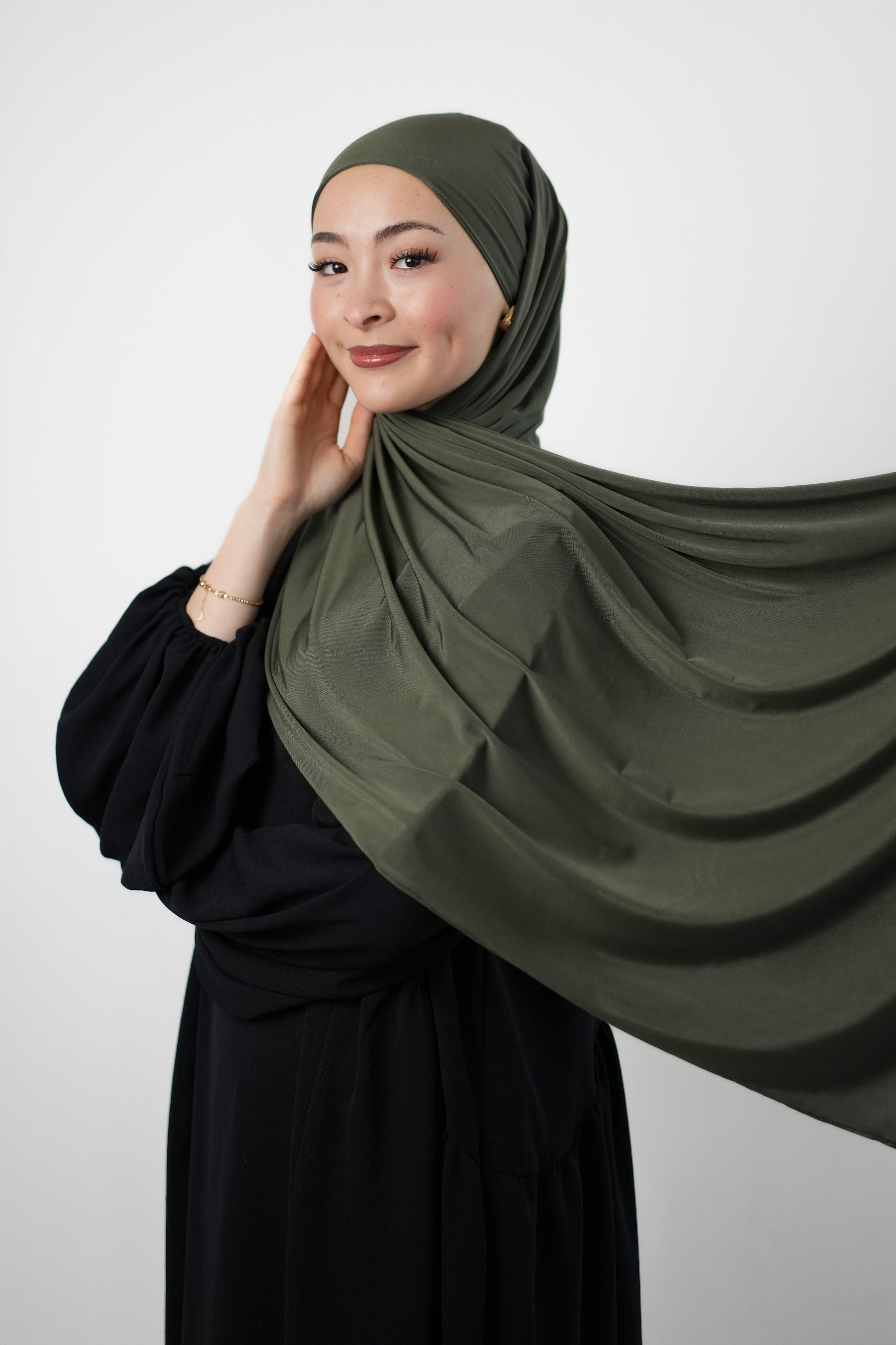 SILKY PREMIUM JERSEY KHAKI