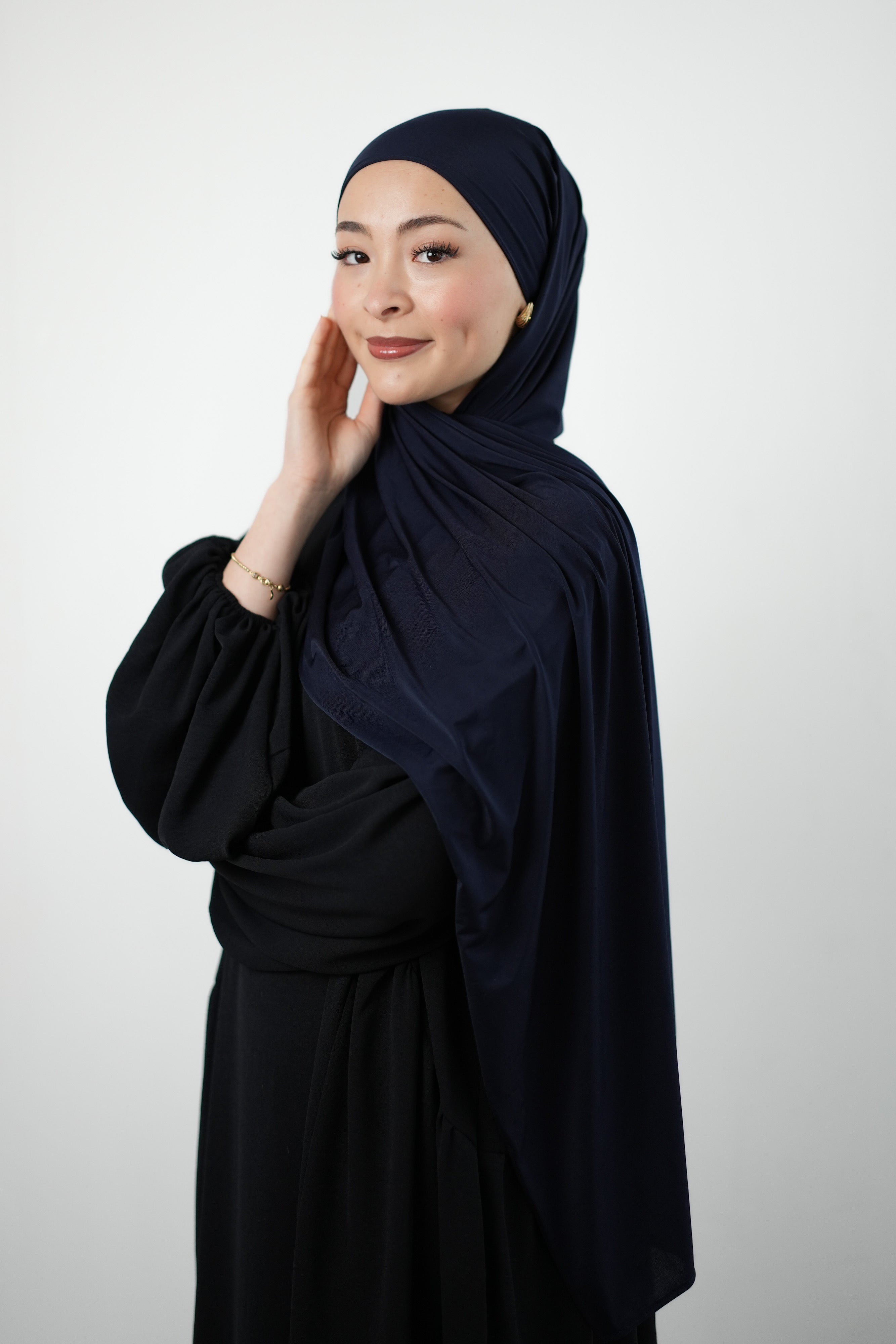 SILKY PREMIUM JERSEY DUNKELBLAU