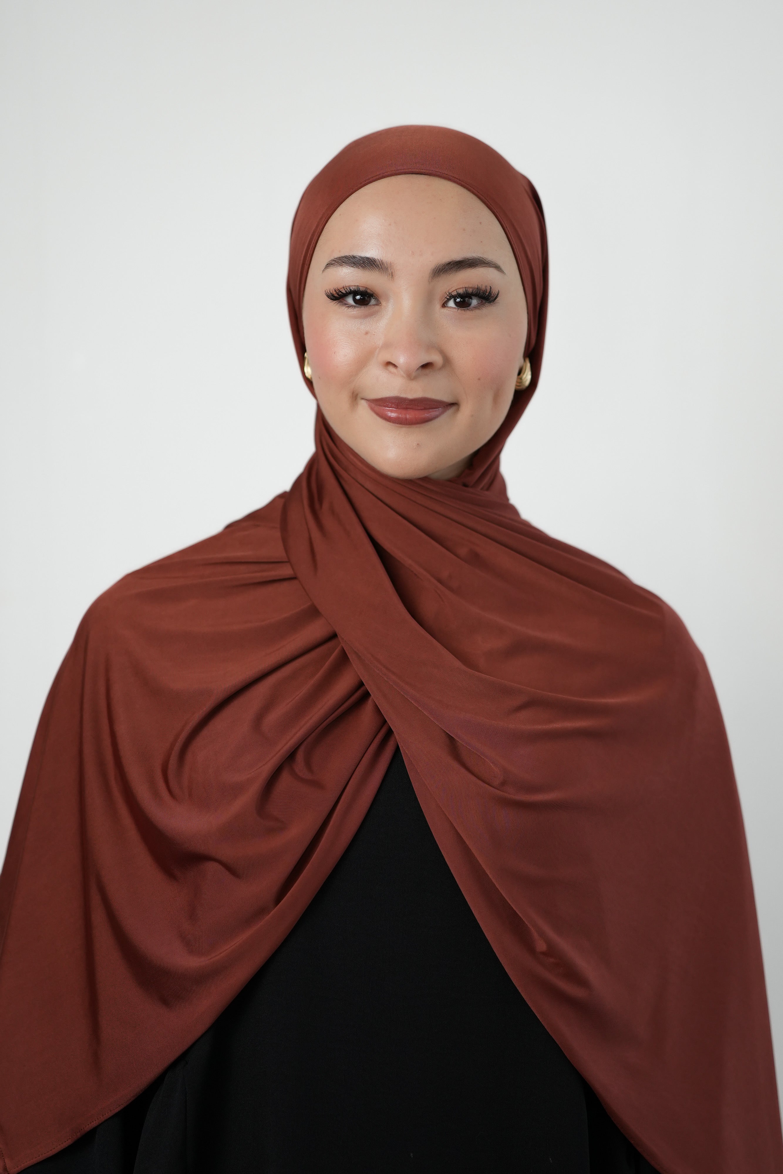 SILKY PREMIUM JERSEY TERRAKOTTA