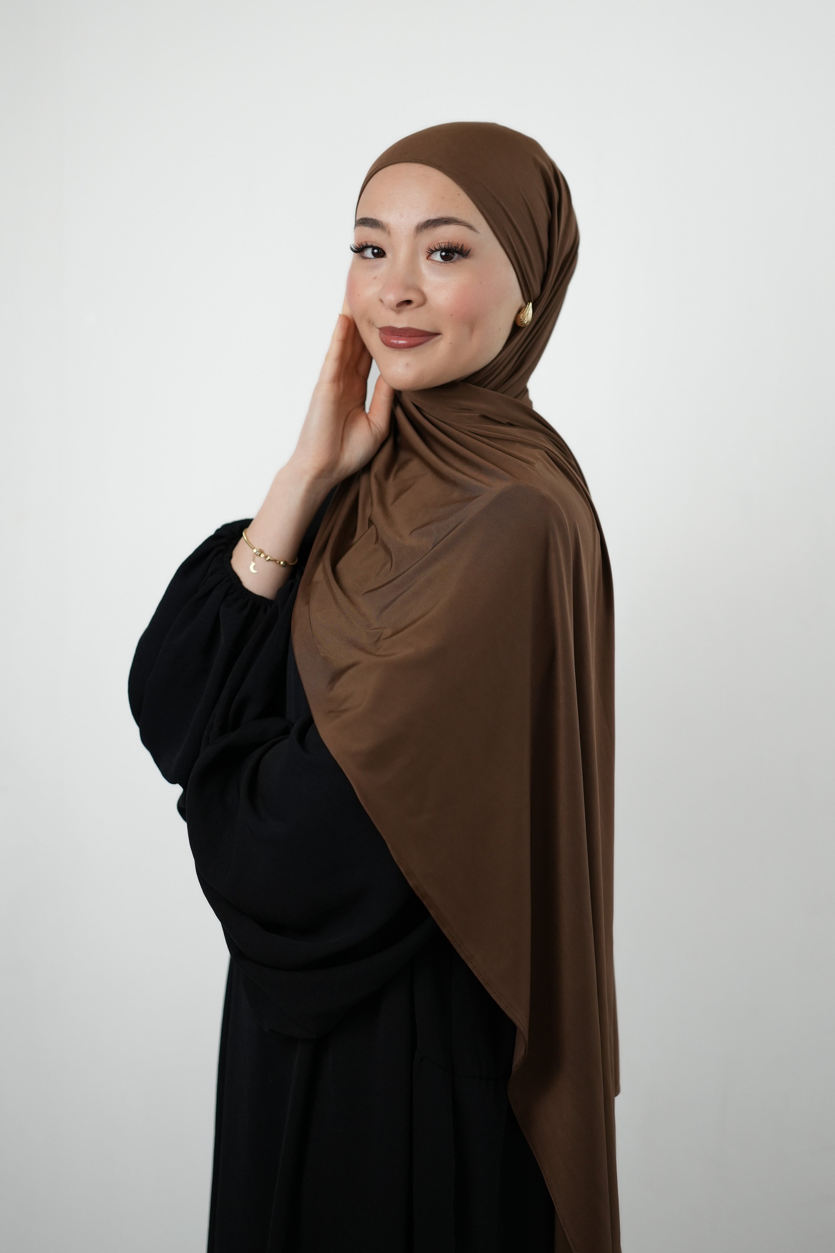 SILKY PREMIUM JERSEY BRAUN