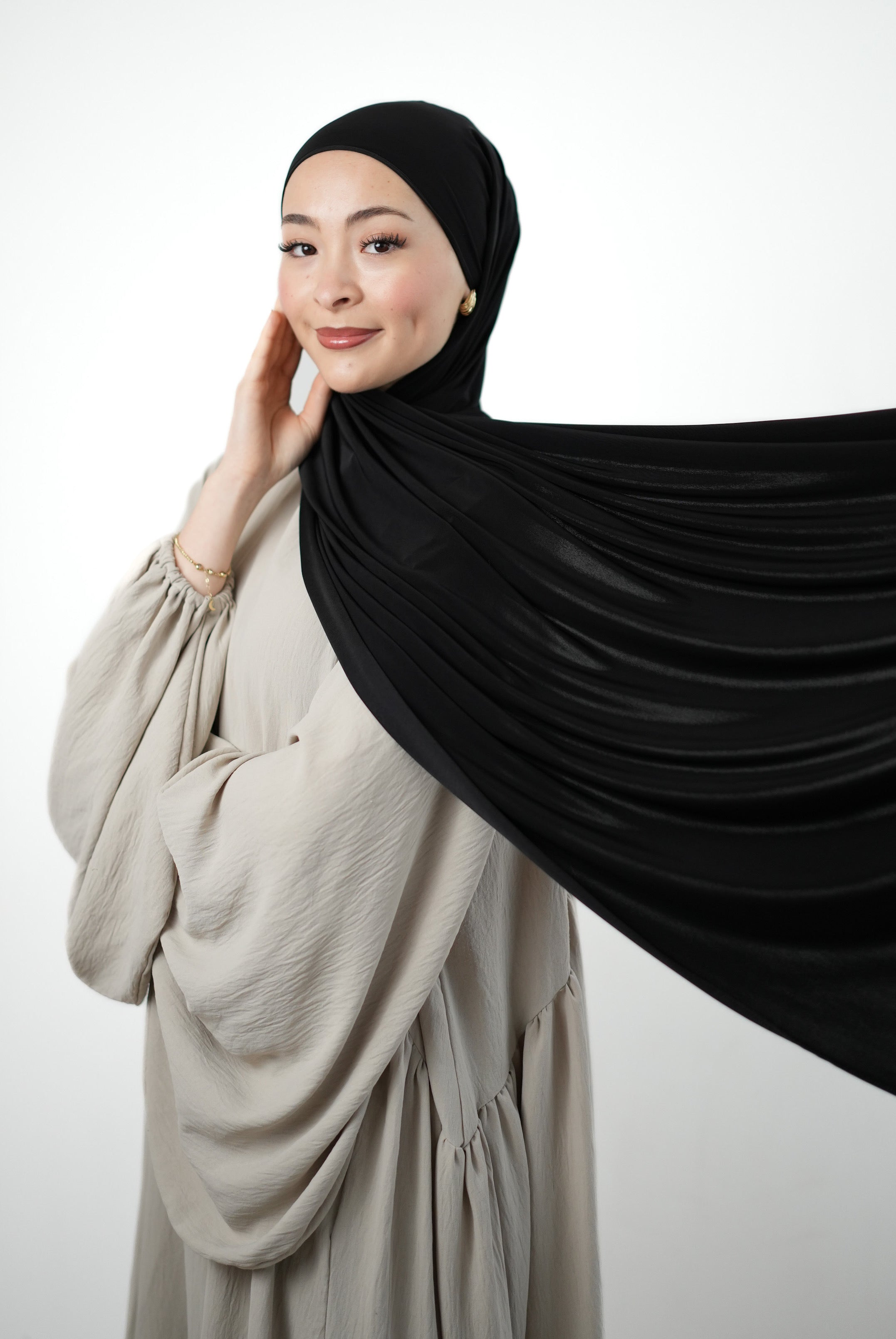 SILKY PREMIUM JERSEY SCHWARZ