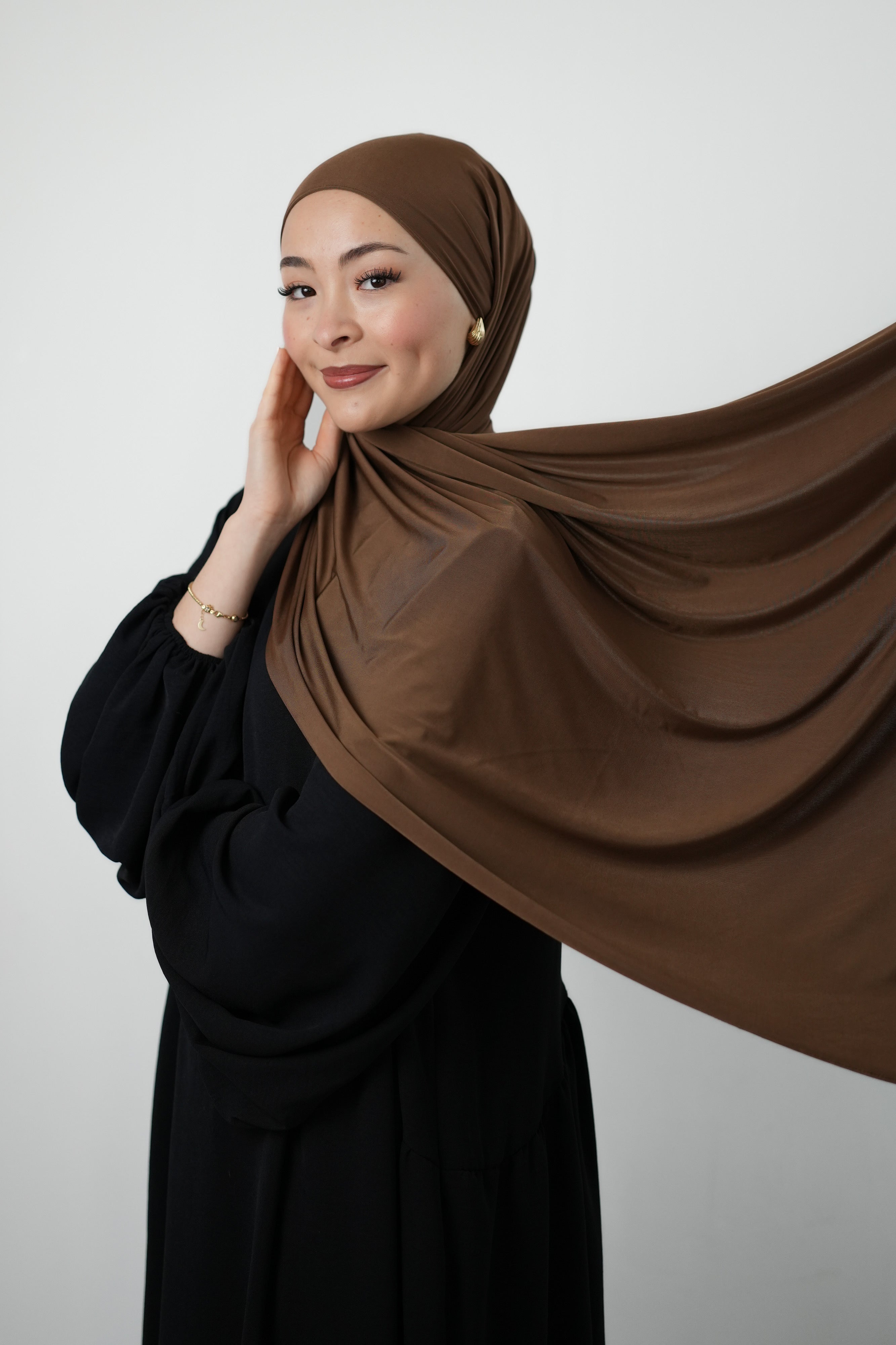 SILKY PREMIUM JERSEY BRAUN