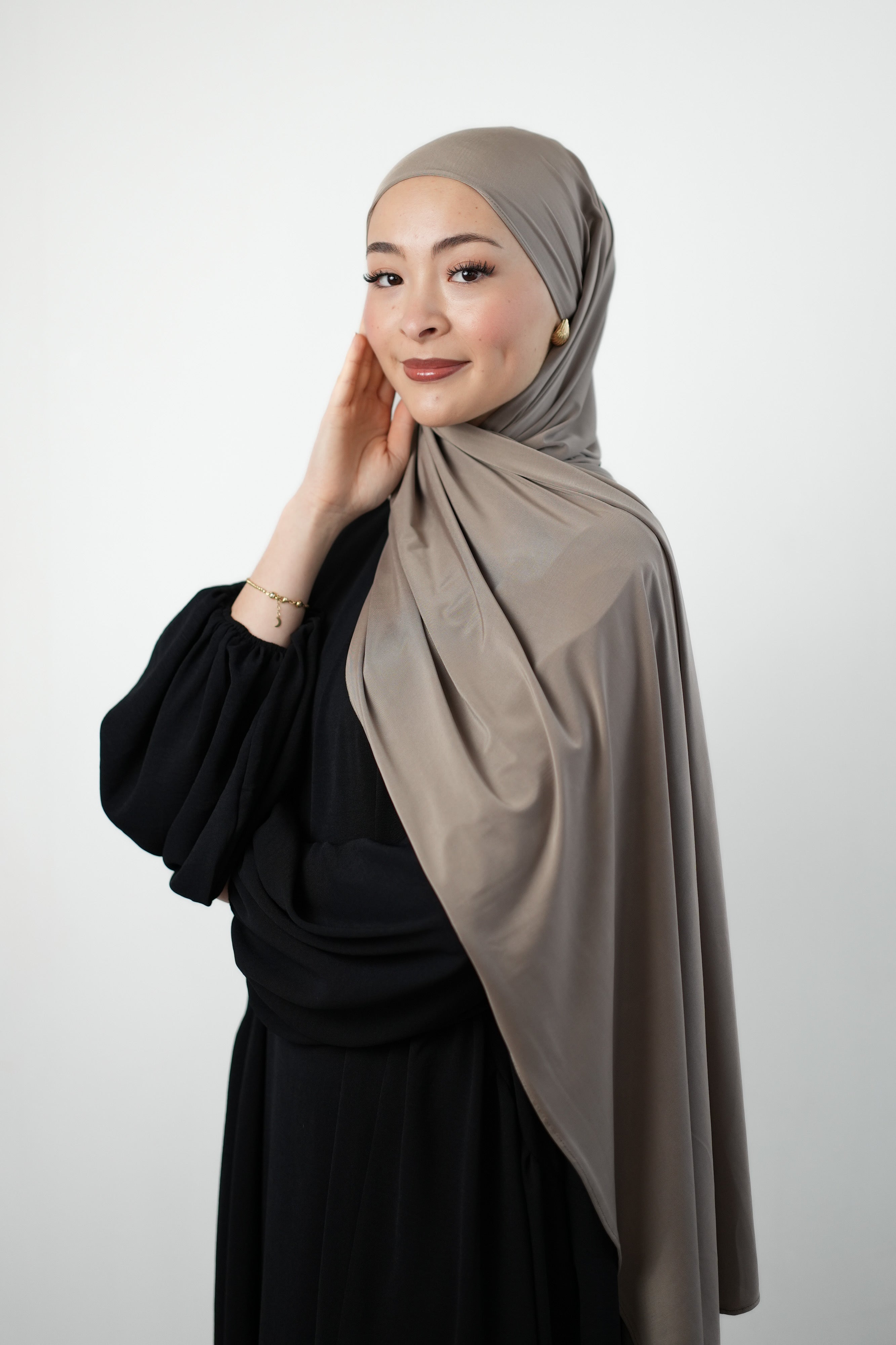 SILKY PREMIUM JERSEY LIGHT MOKKA