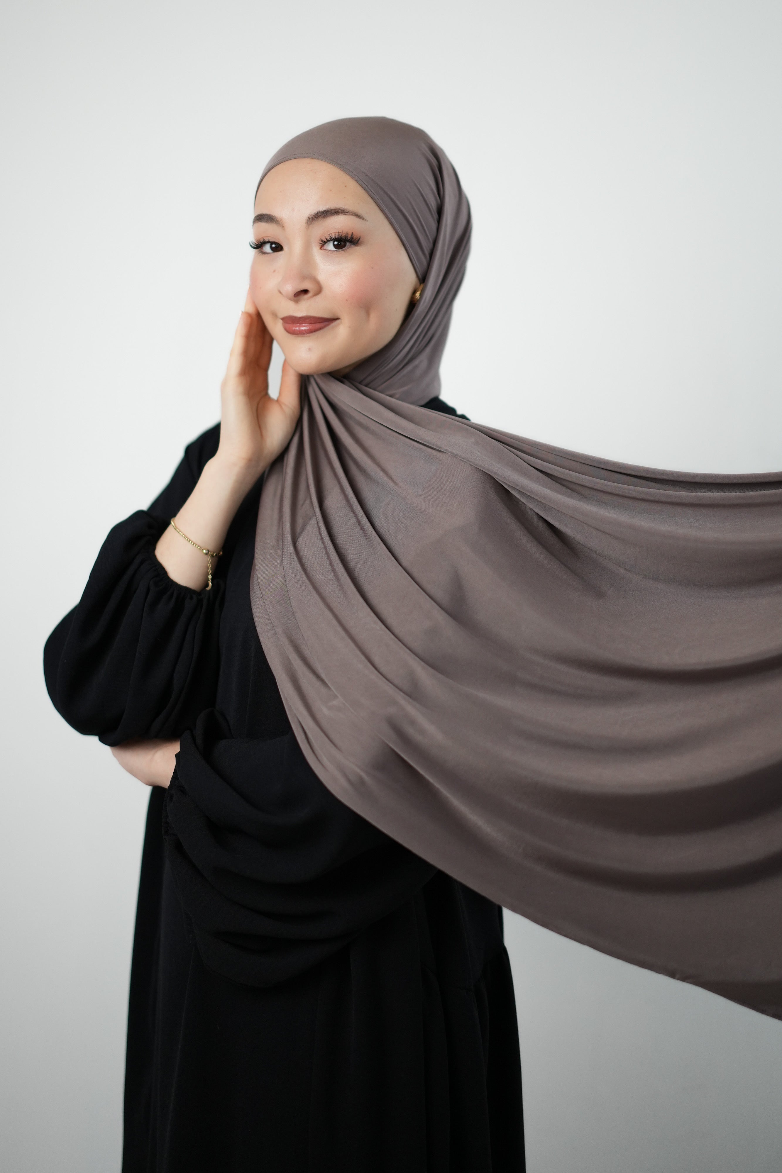 SILKY PREMIUM JERSEY MOKKA