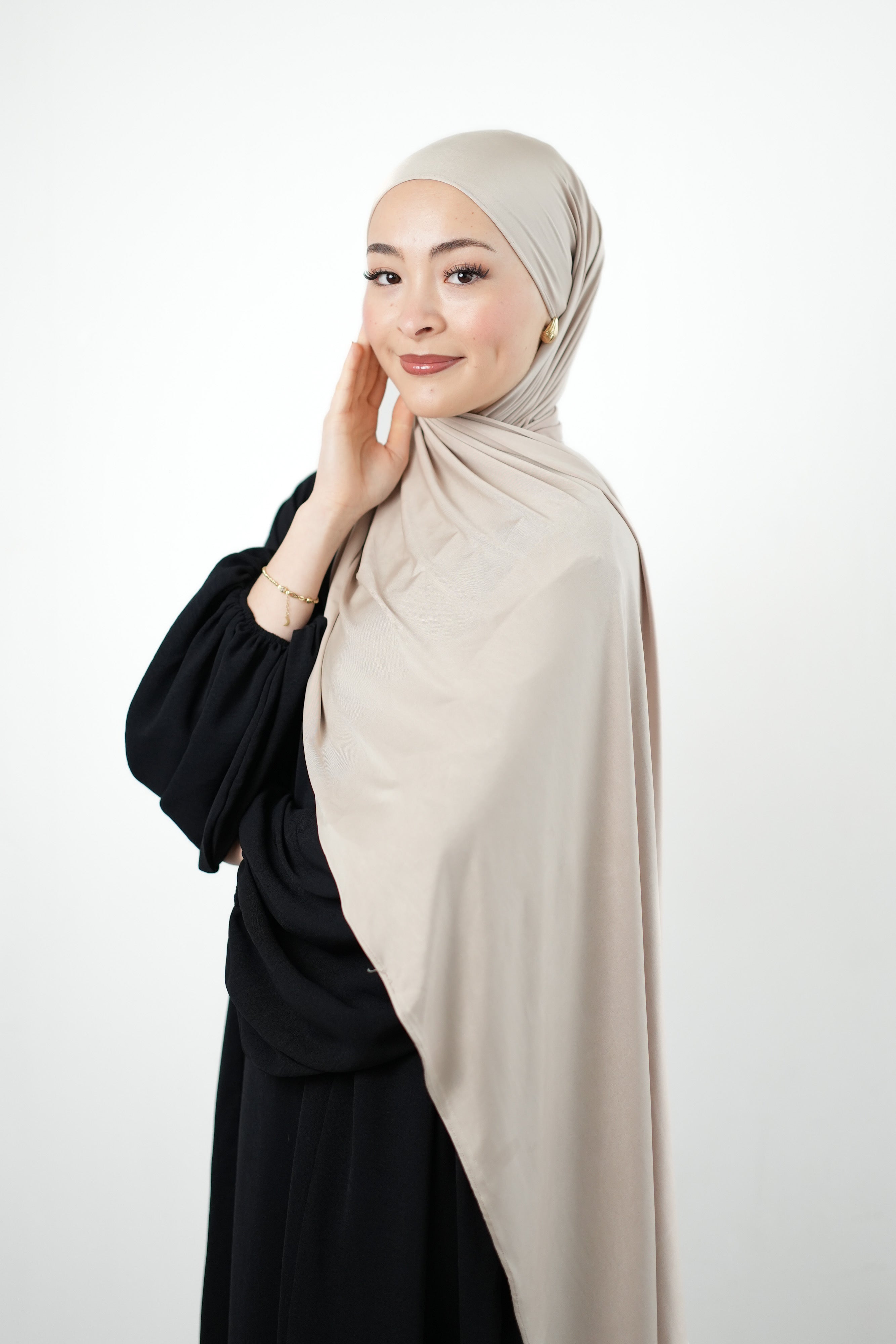 SILKY PREMIUM JERSEY BEIGE