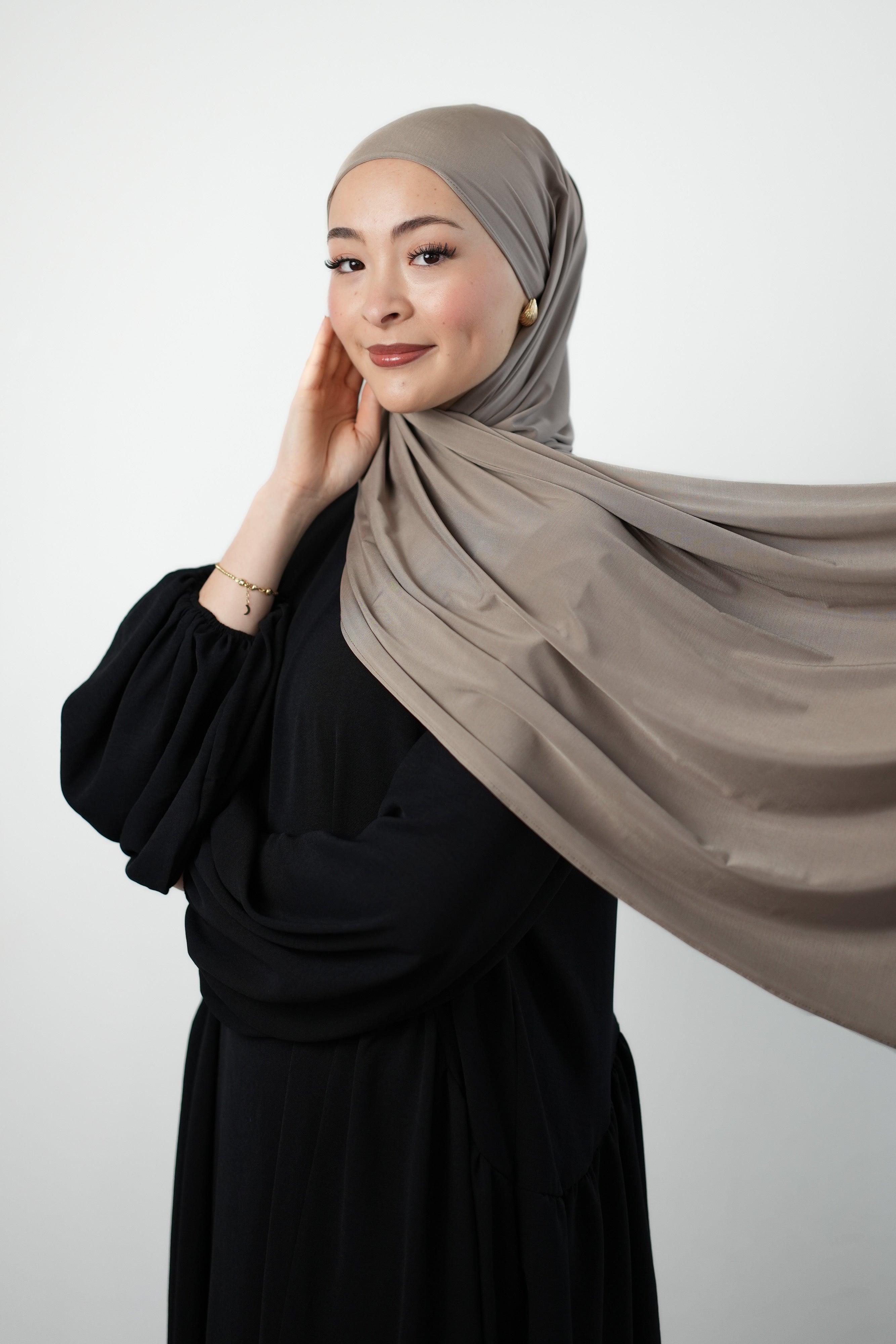 SILKY PREMIUM JERSEY LIGHT MOKKA