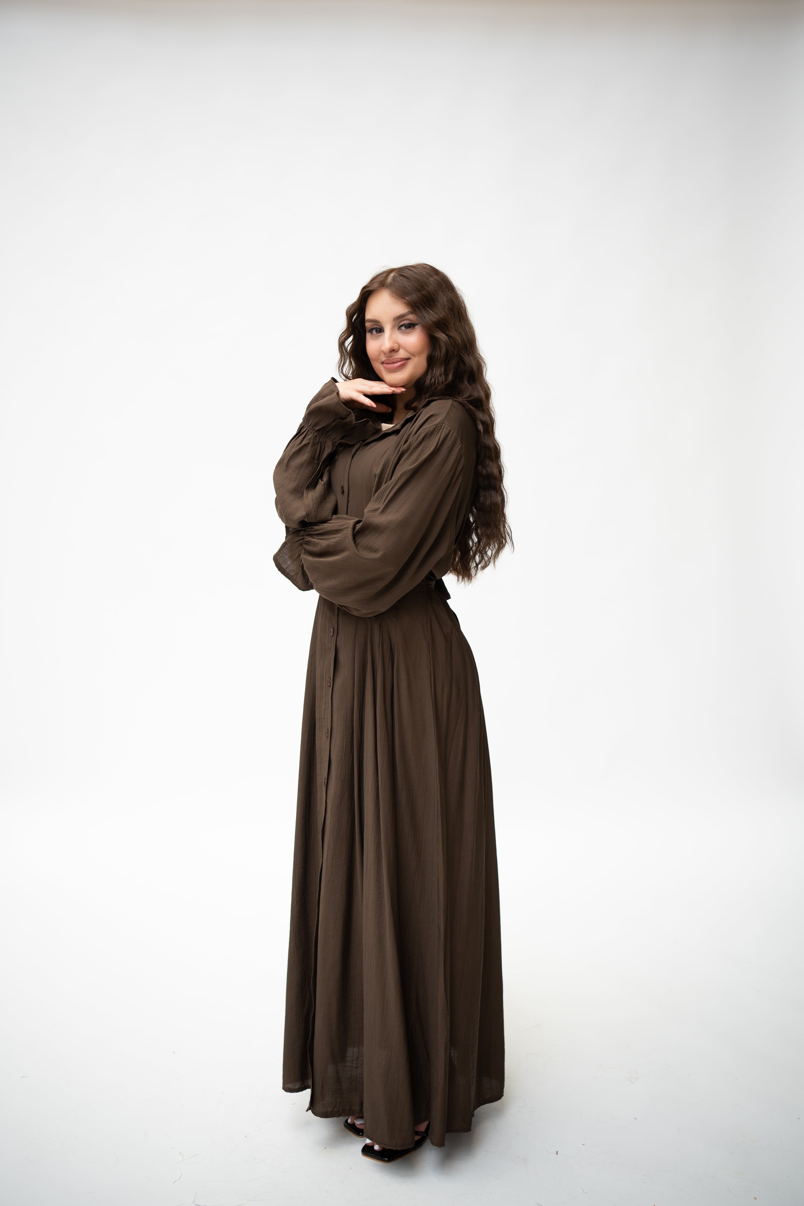 Volant Kleid