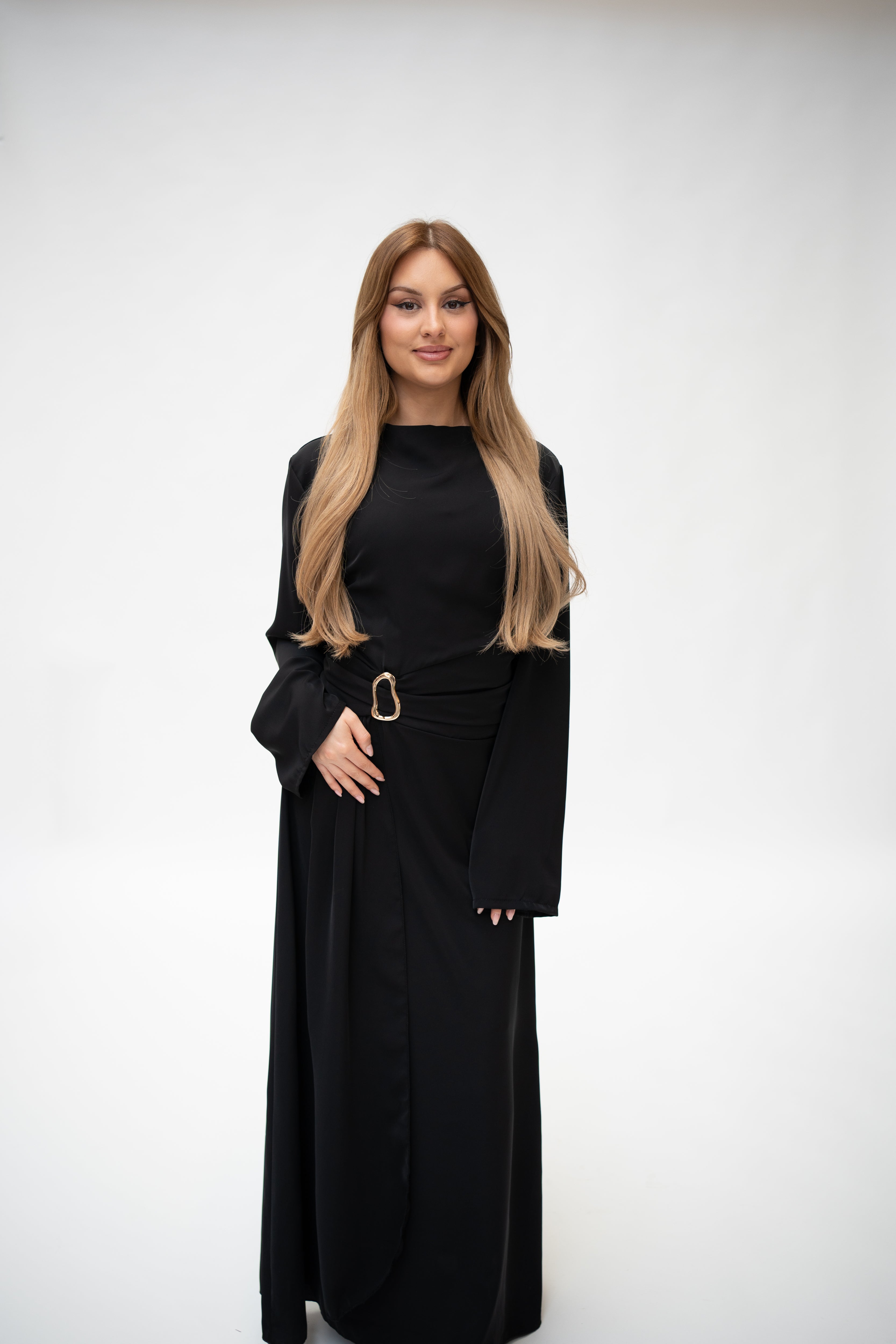 Royal Drape Abendkleid