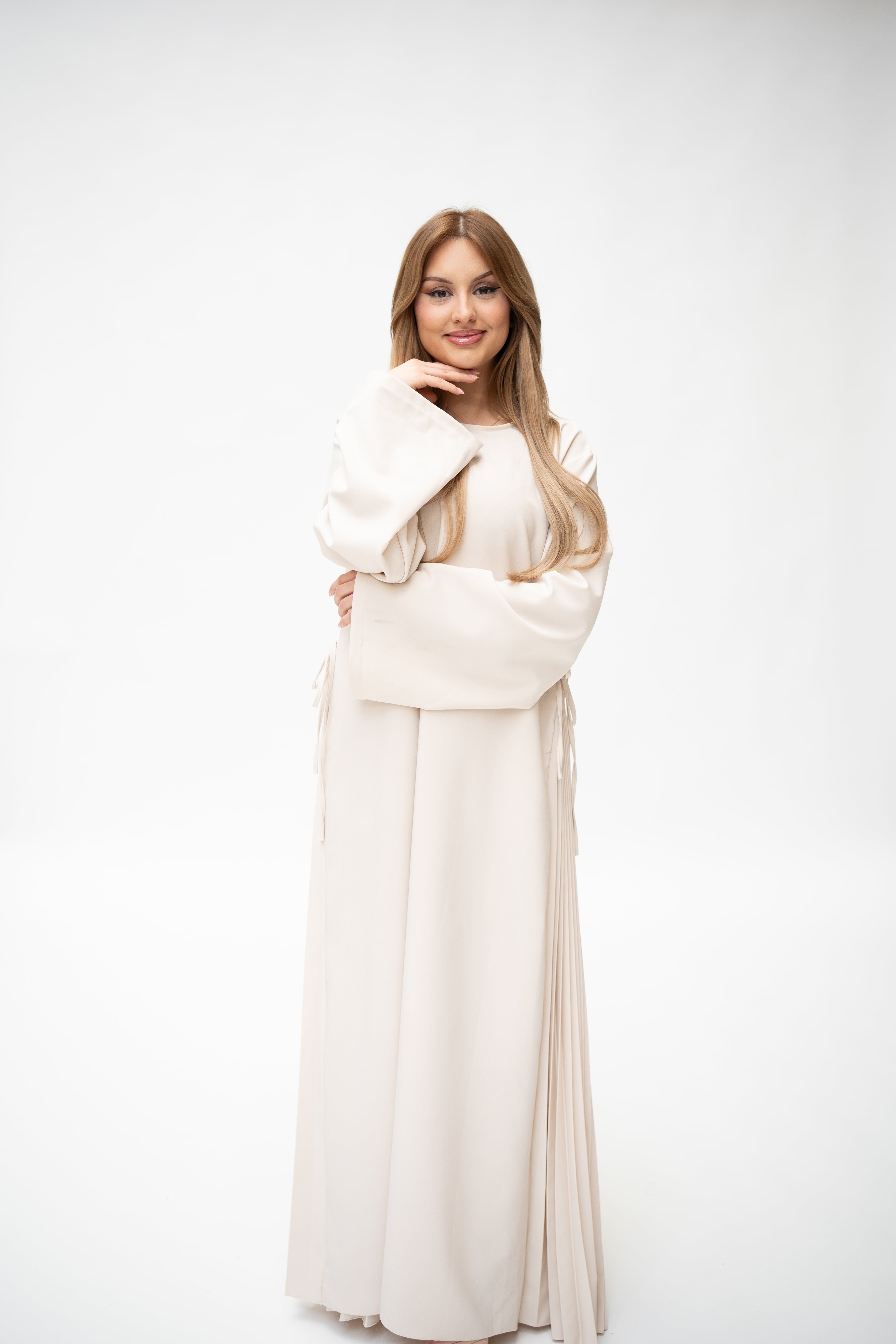 Soft Plisse Abaya