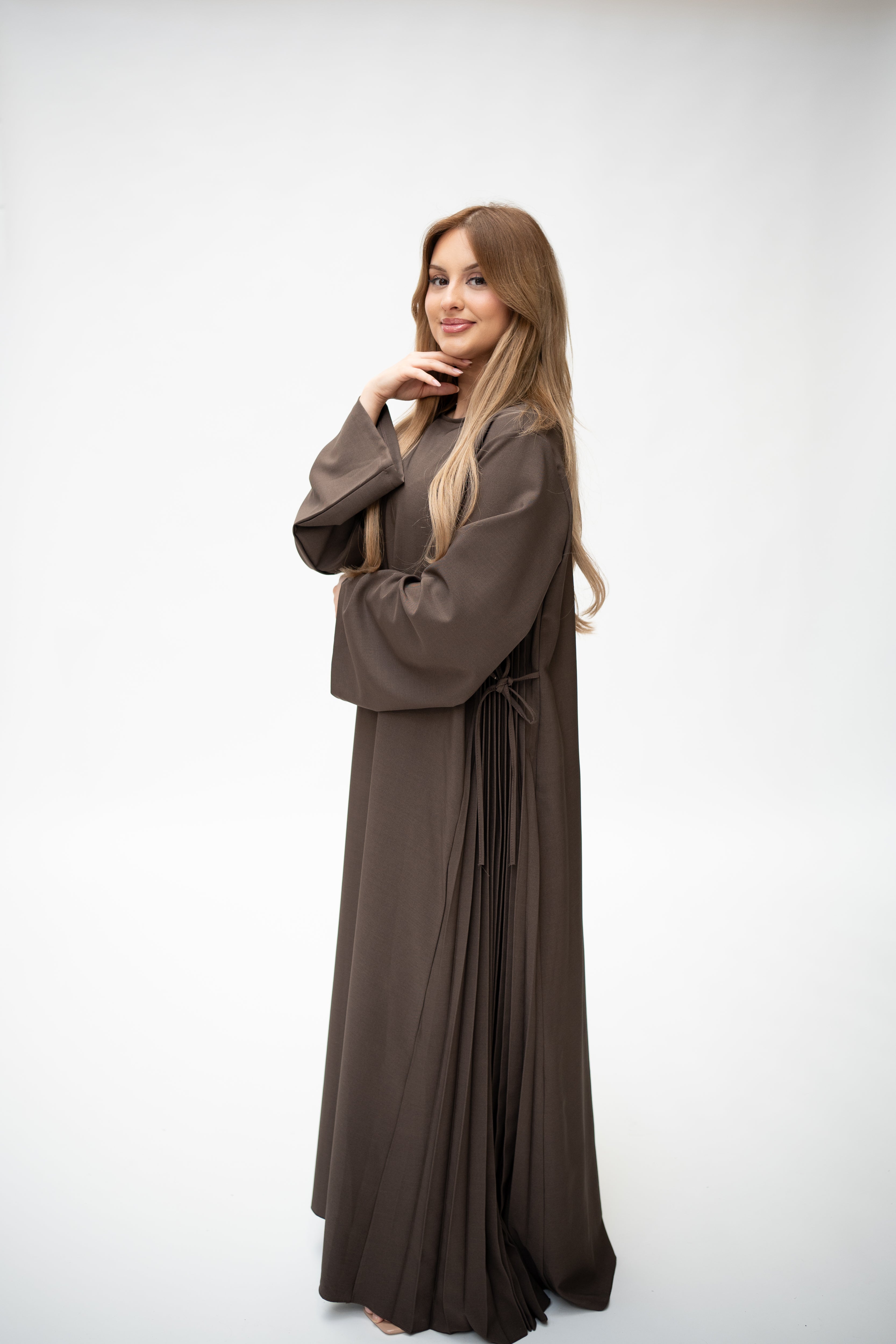 Soft Plisse Abaya