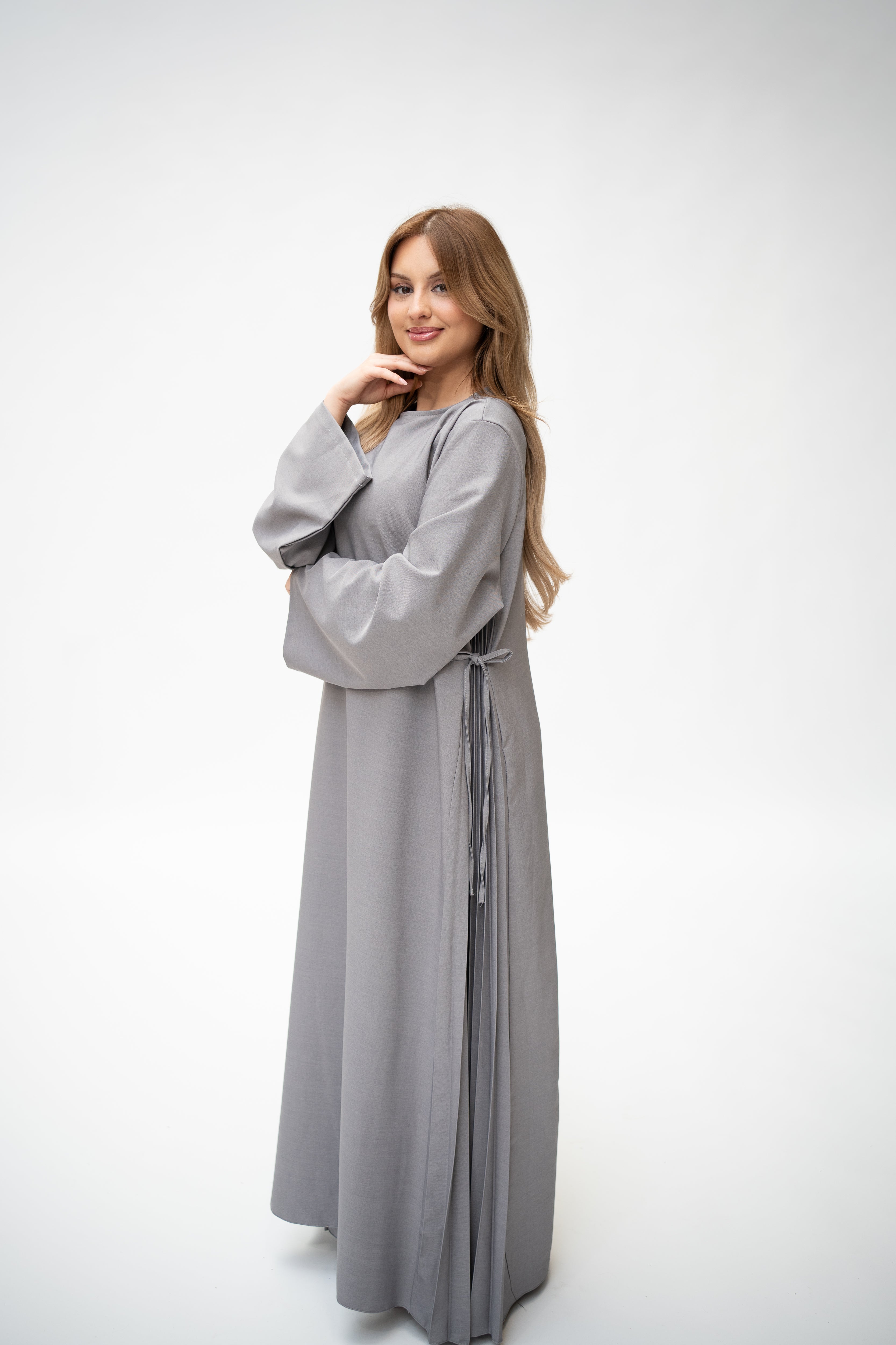 Soft Plisse Abaya