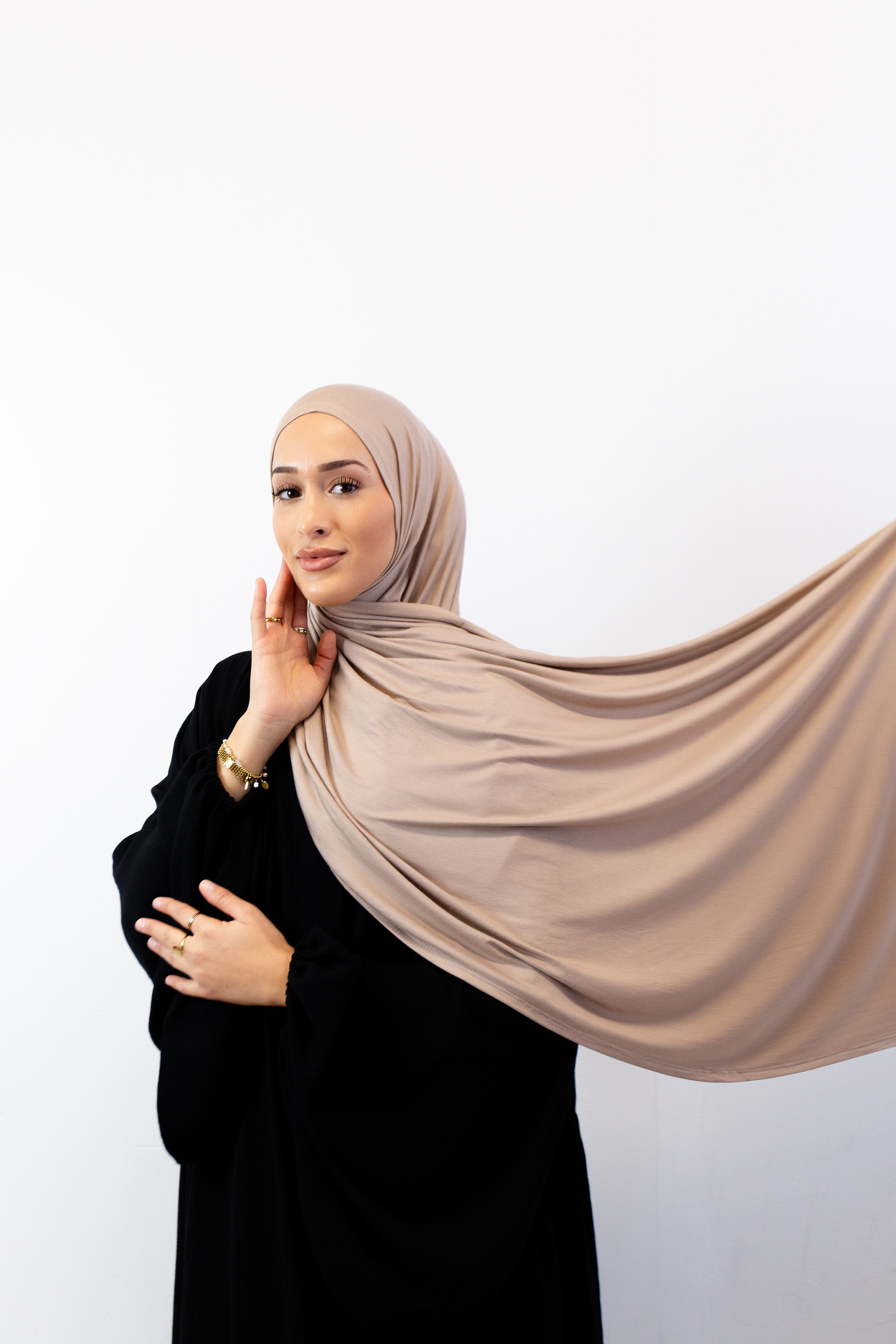 EASY PREMIUM JERSEY HIJAB LATTE