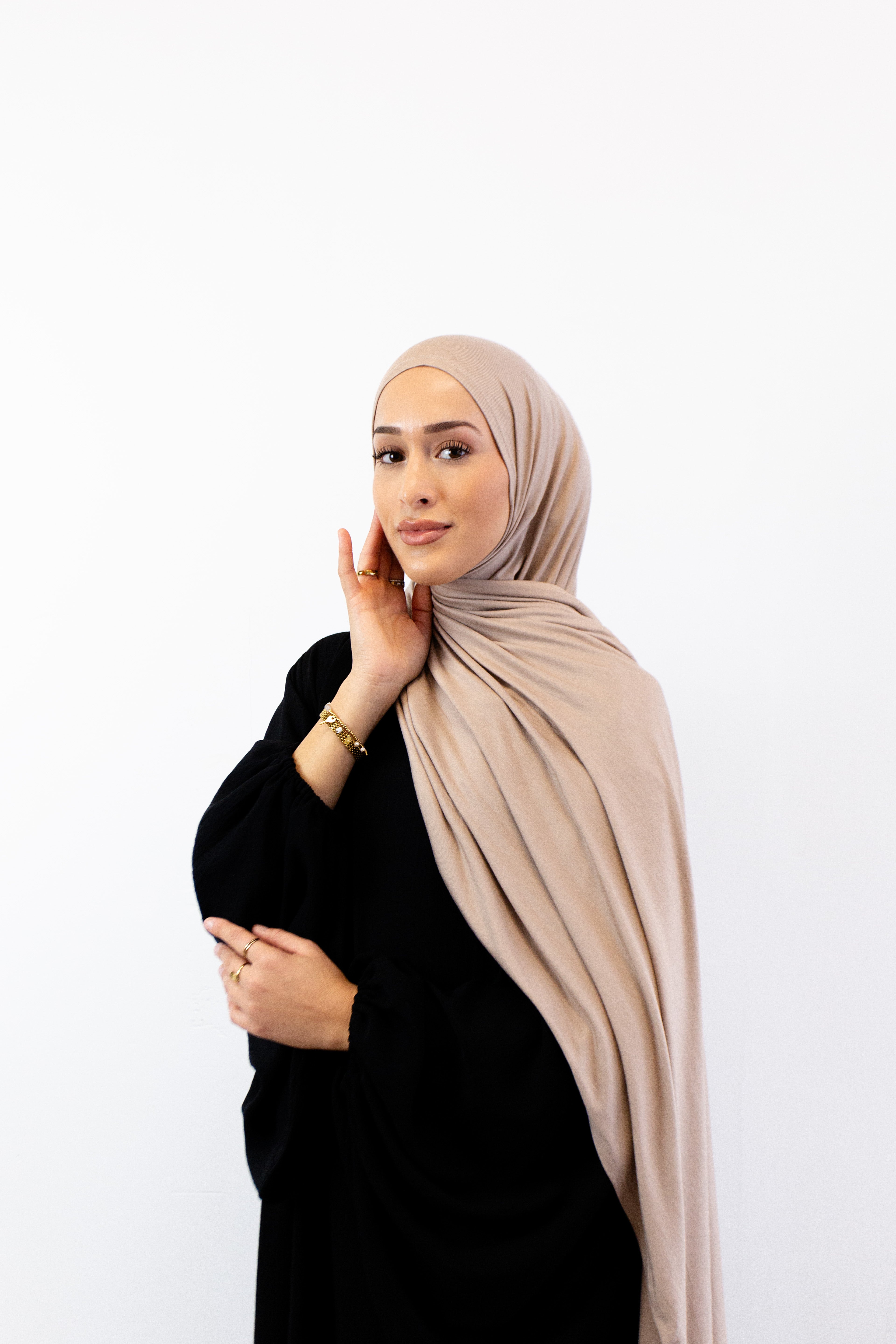 EASY PREMIUM JERSEY HIJAB LATTE