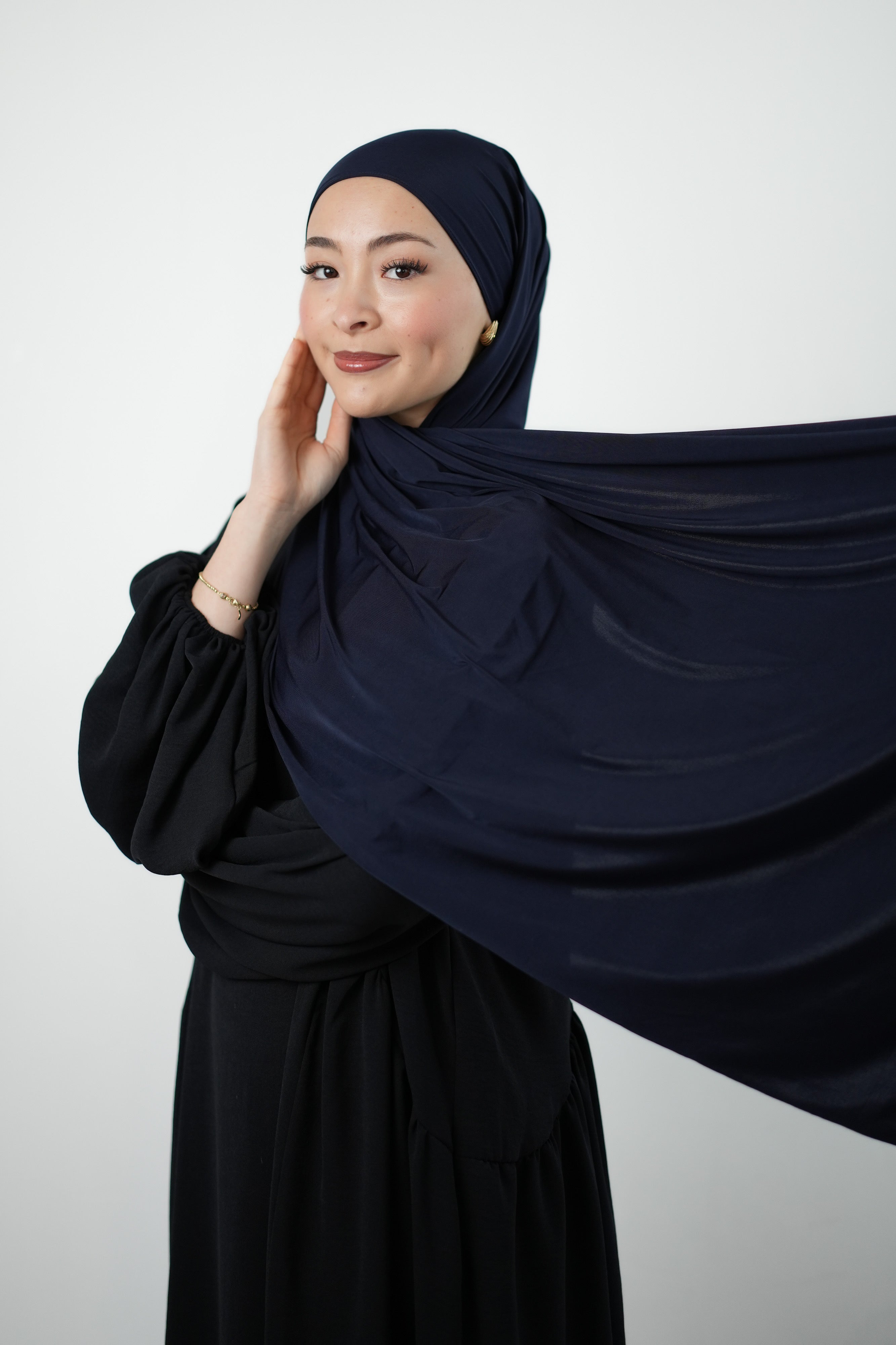 SILKY PREMIUM JERSEY DUNKELBLAU