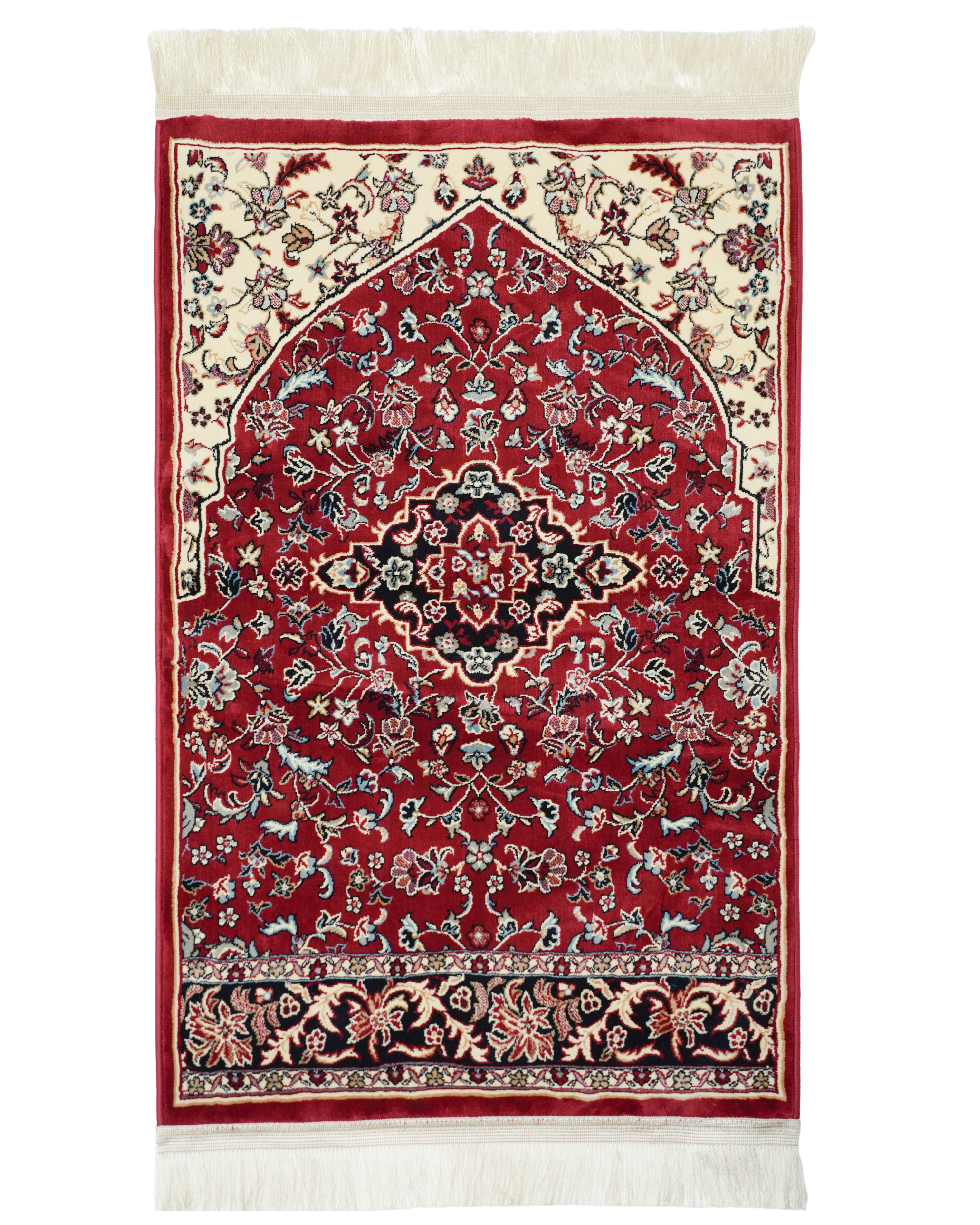 Original Rawdah Gebetsteppich Rot