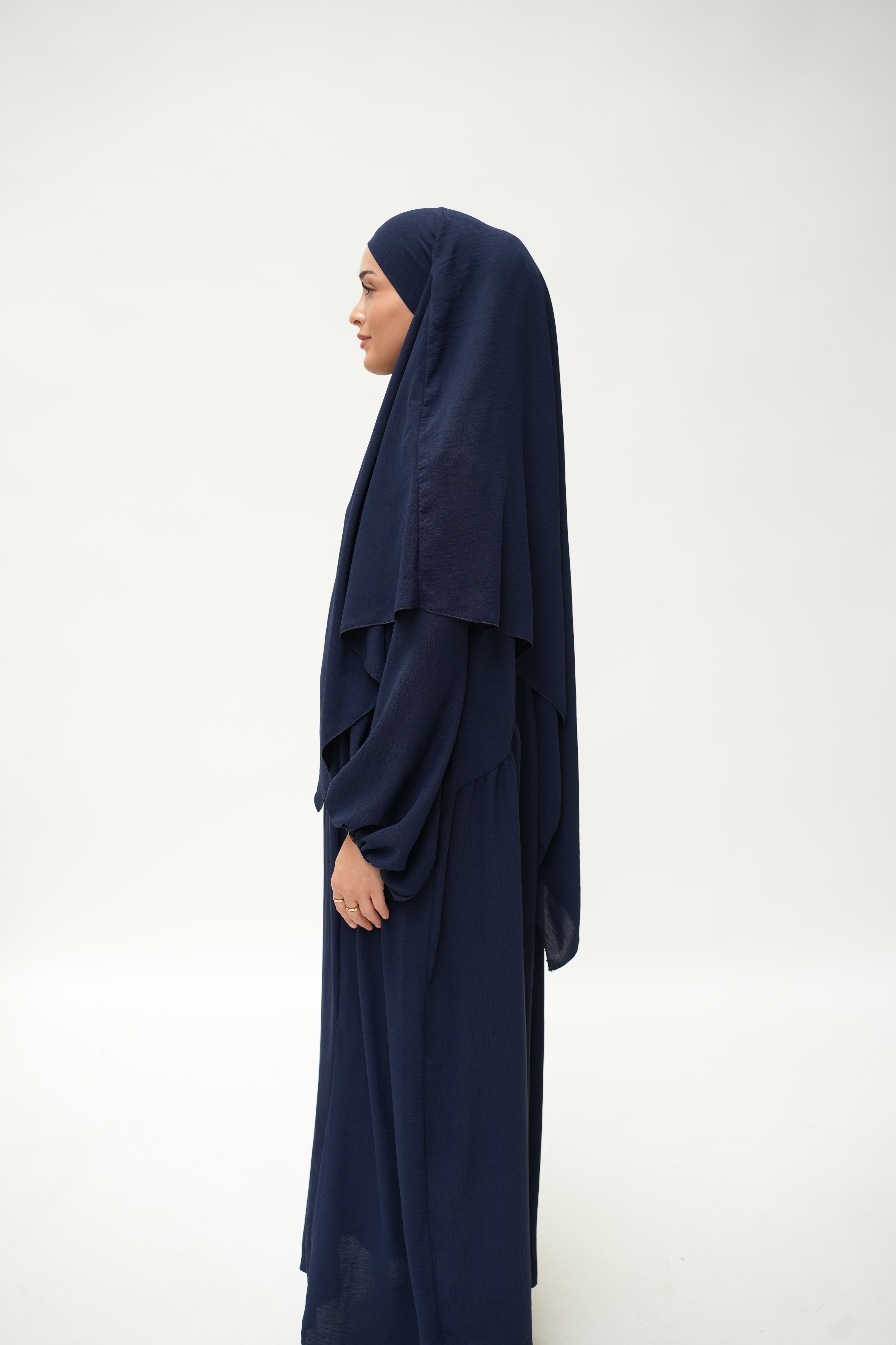 ABAYA KHIMAR SET - DUNKELBLAU