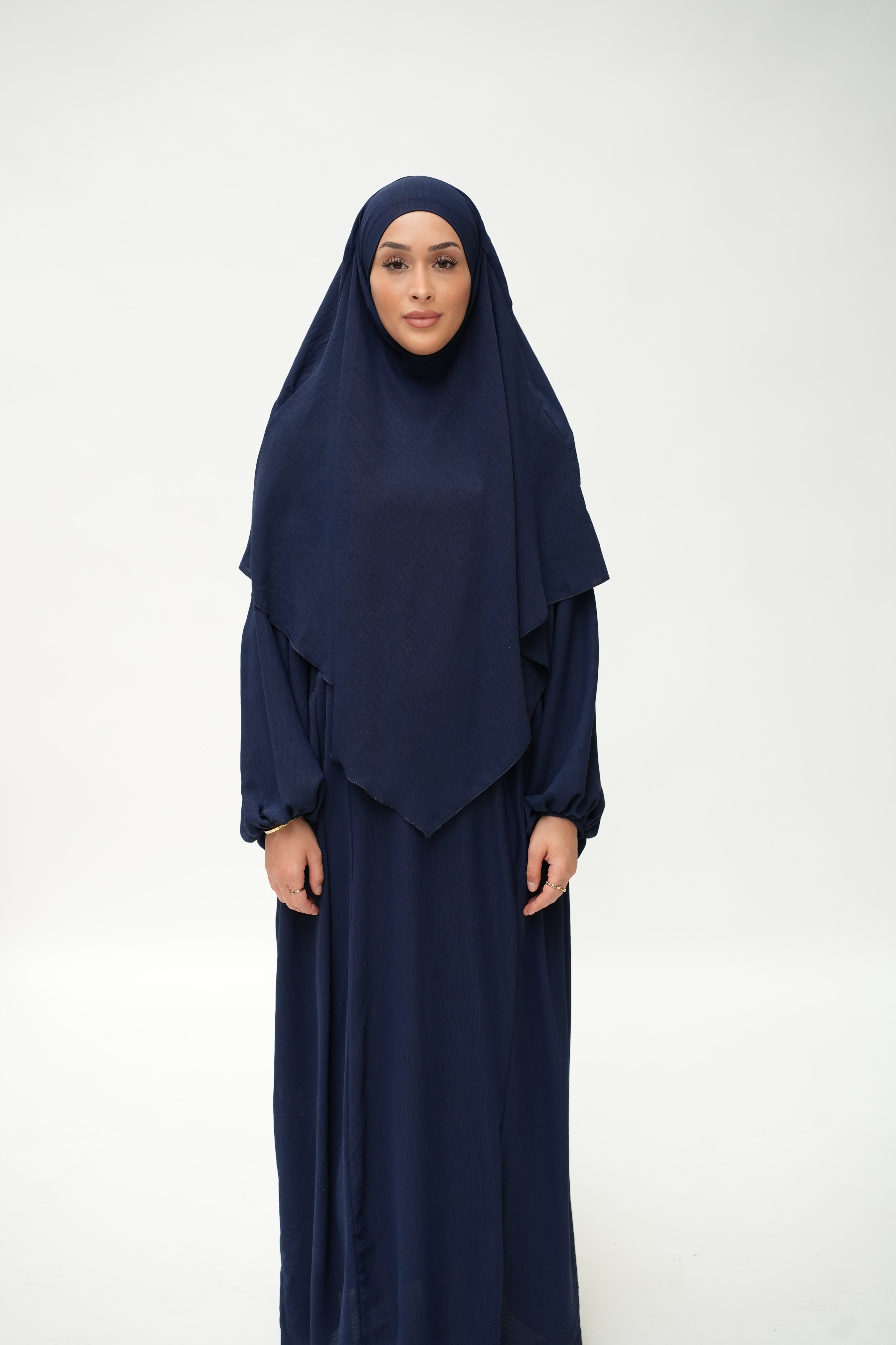 ABAYA KHIMAR SET - DUNKELBLAU