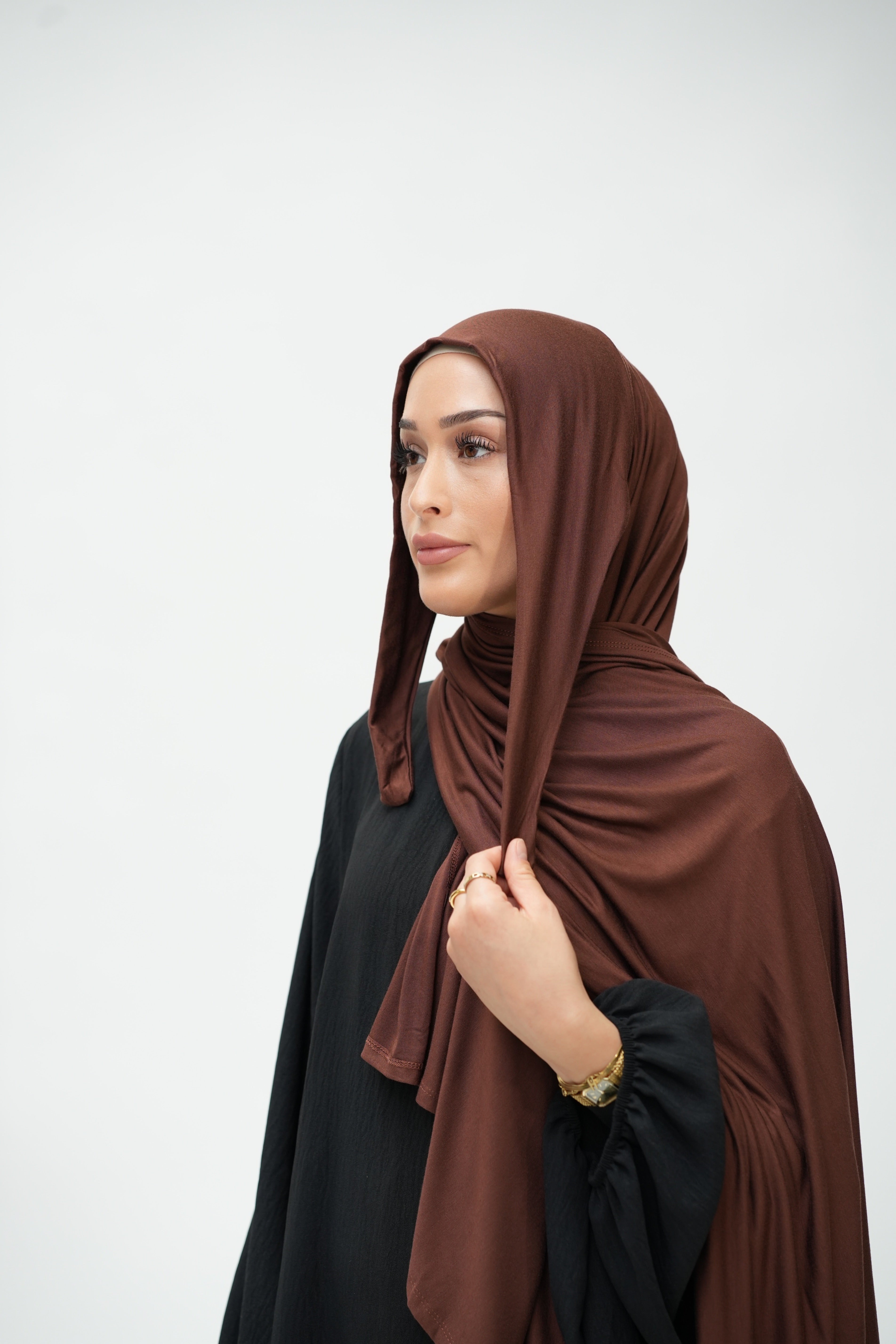 DAILY PREMIUM JERSEY ROTBRAUN