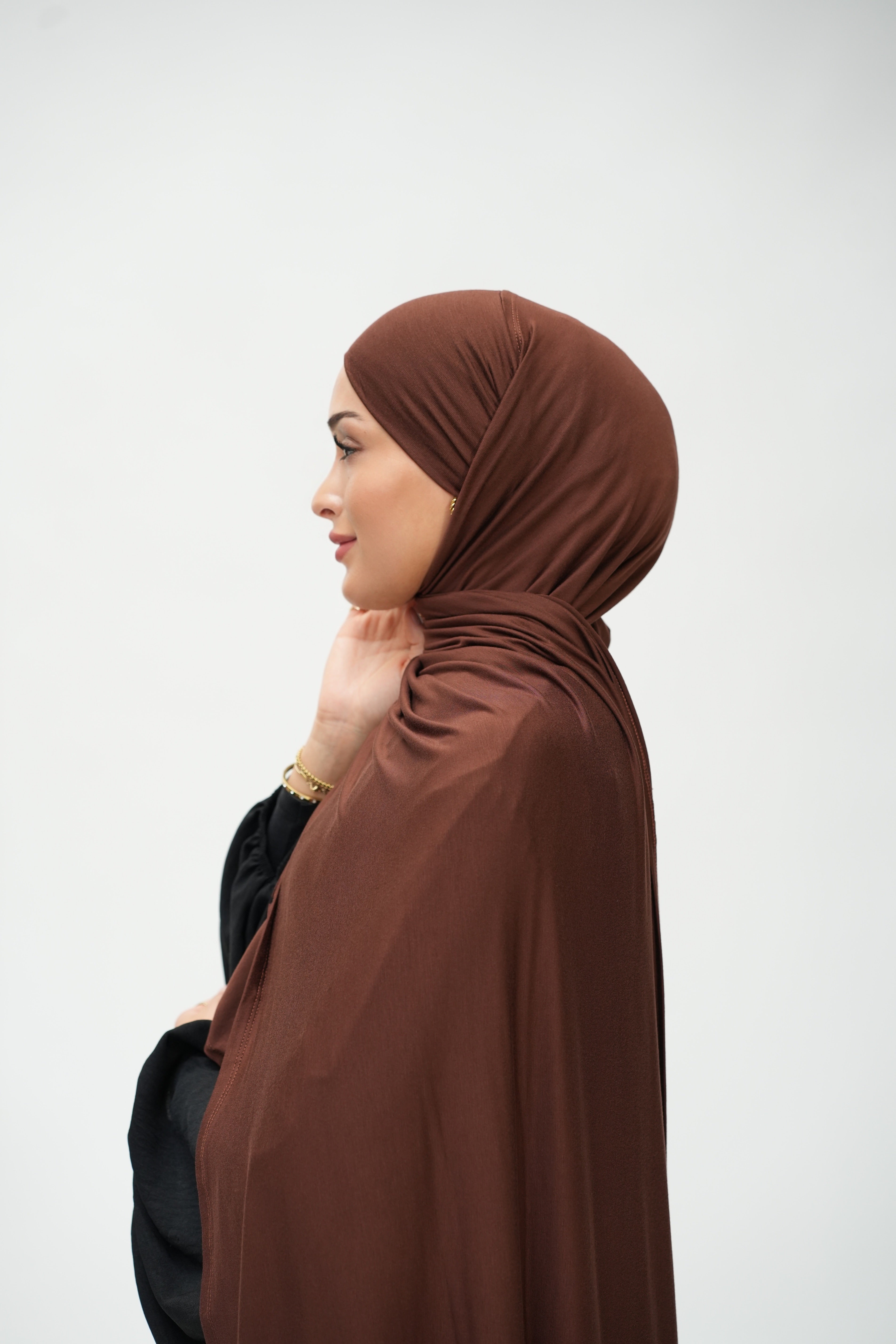 DAILY PREMIUM JERSEY ROTBRAUN