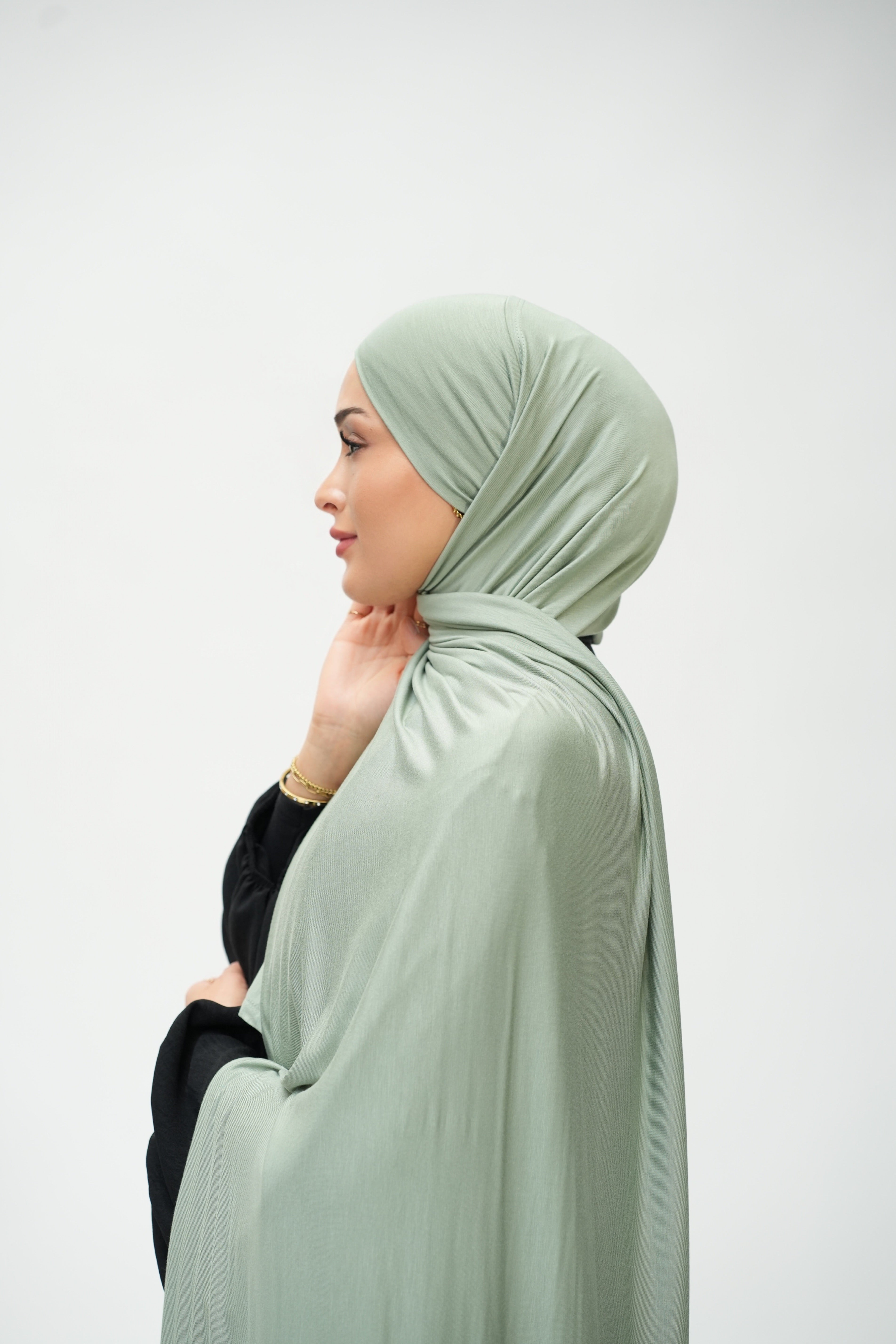 DAILY PREMIUM JERSEY PASTELLGRÜN