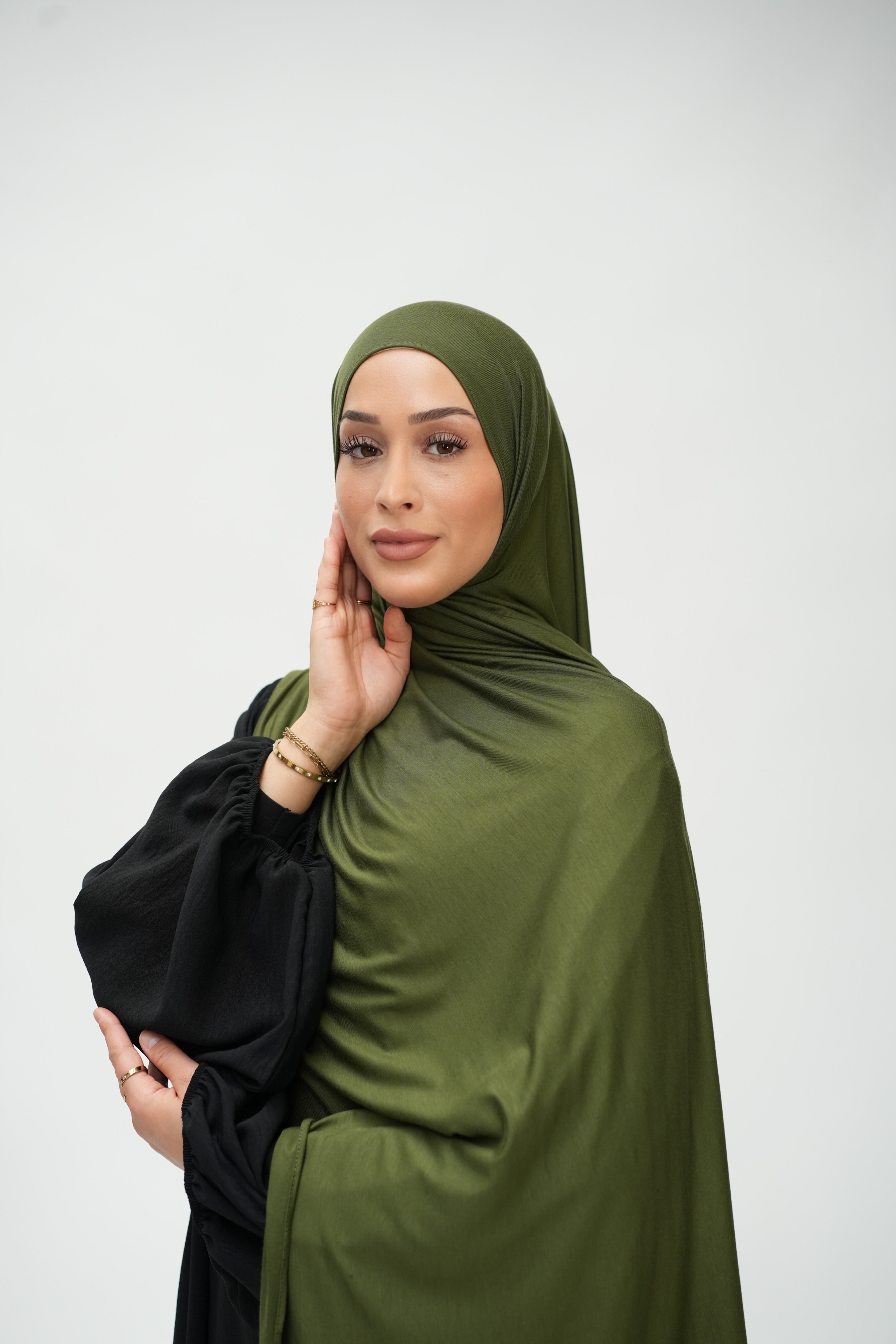 PREMIUM JERSEY HIJAB KHAKI