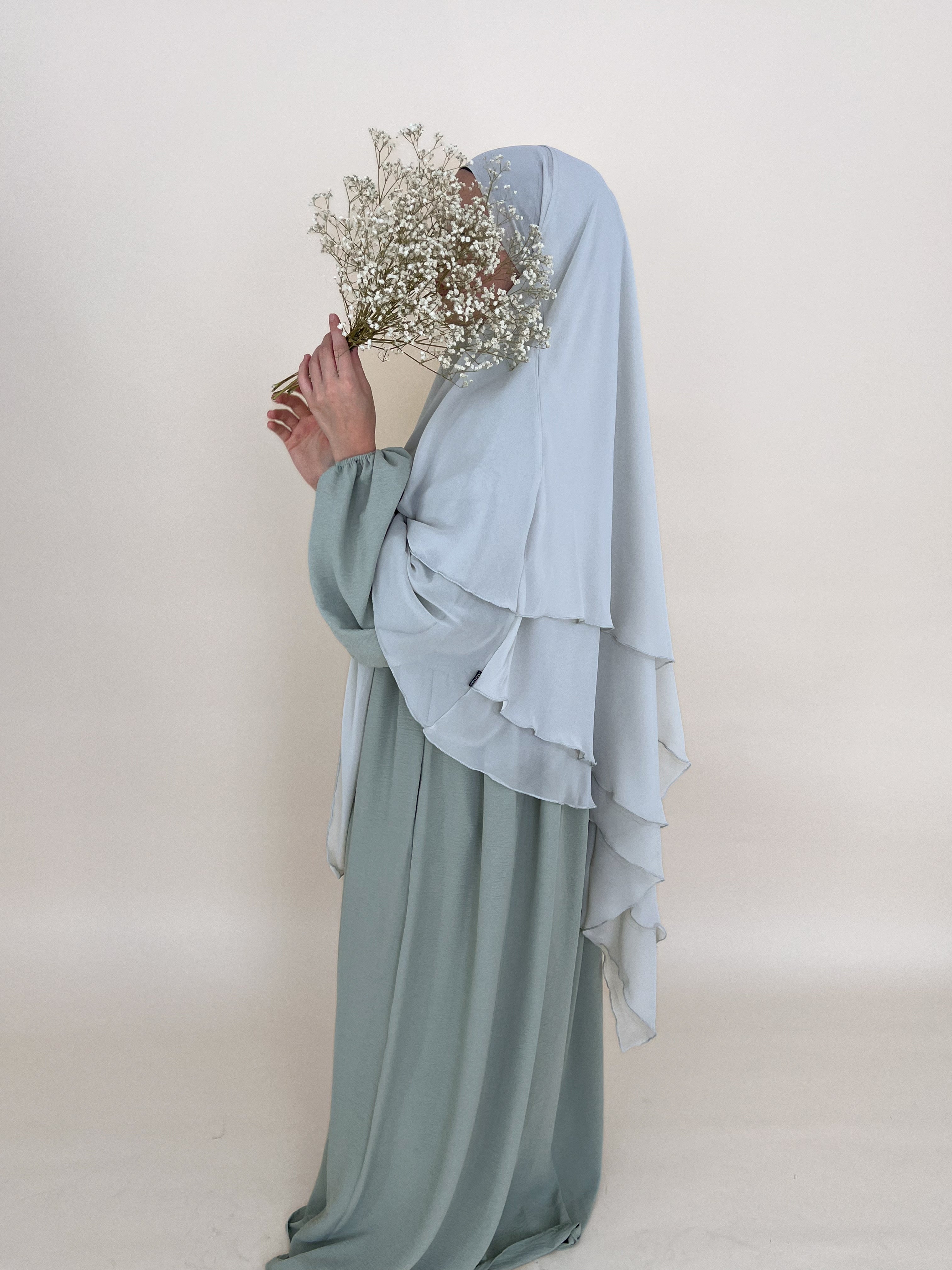 KHIMAR DREILAGIG BEIGE