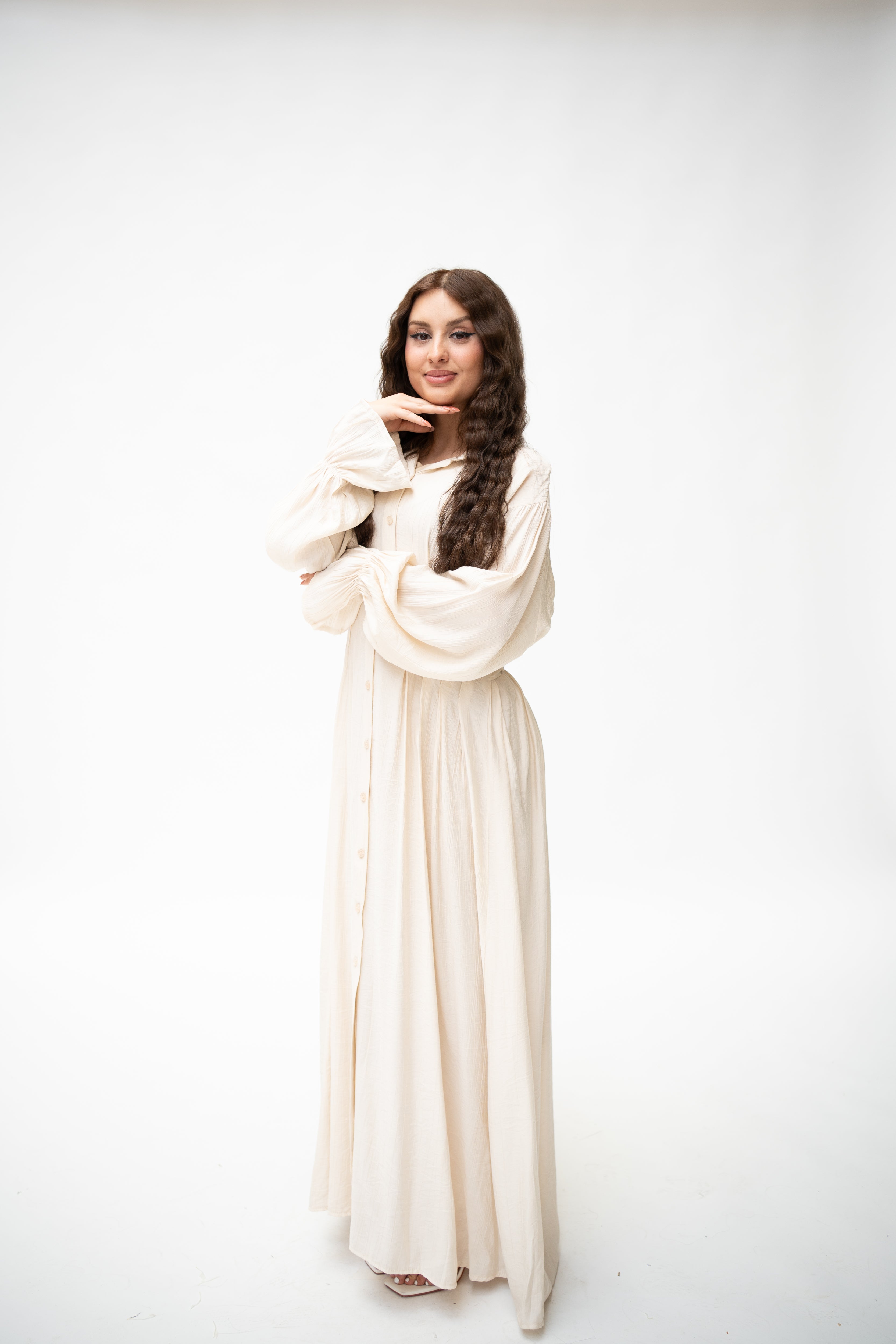 Volant Kleid