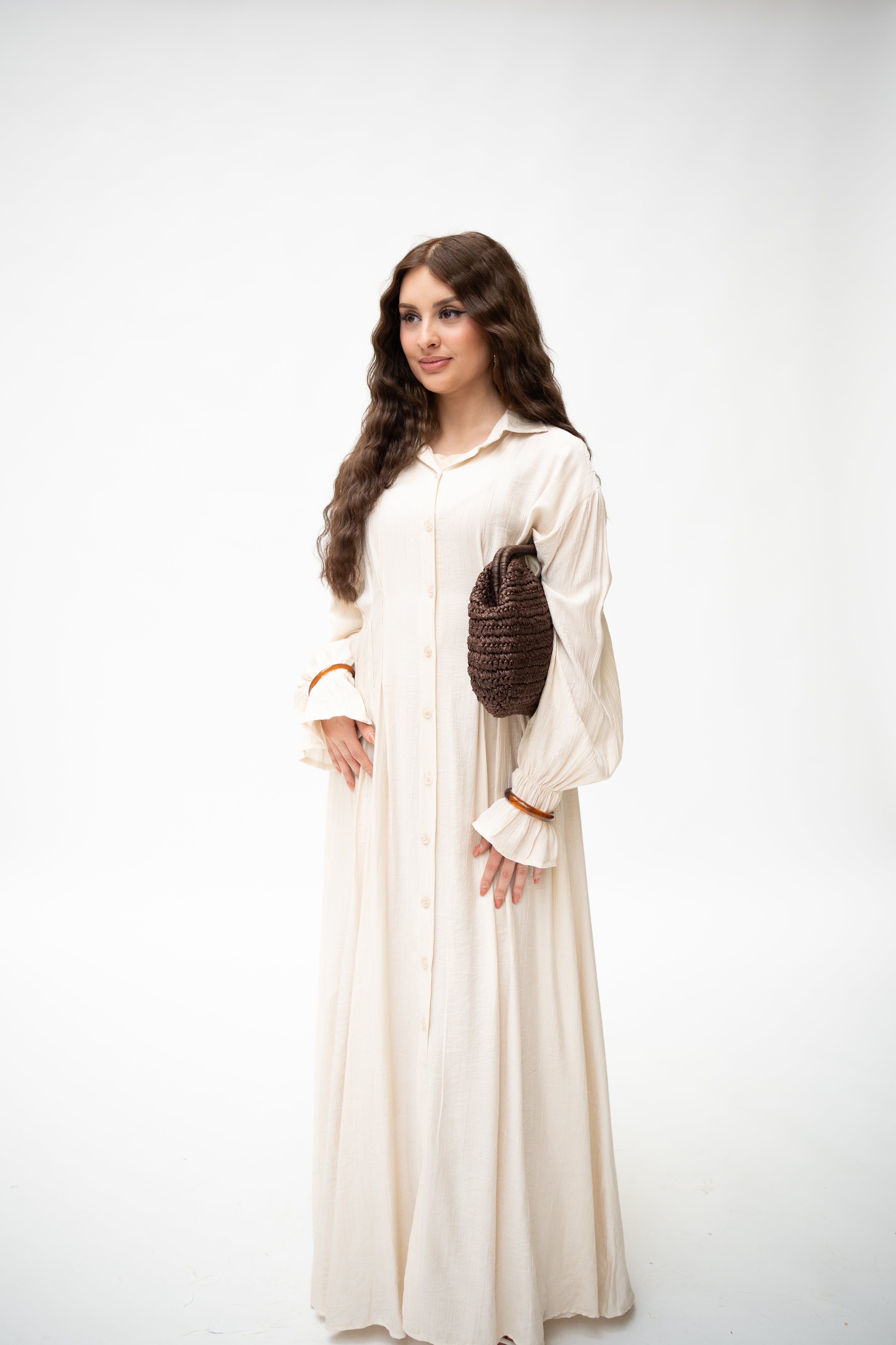 Volant Kleid