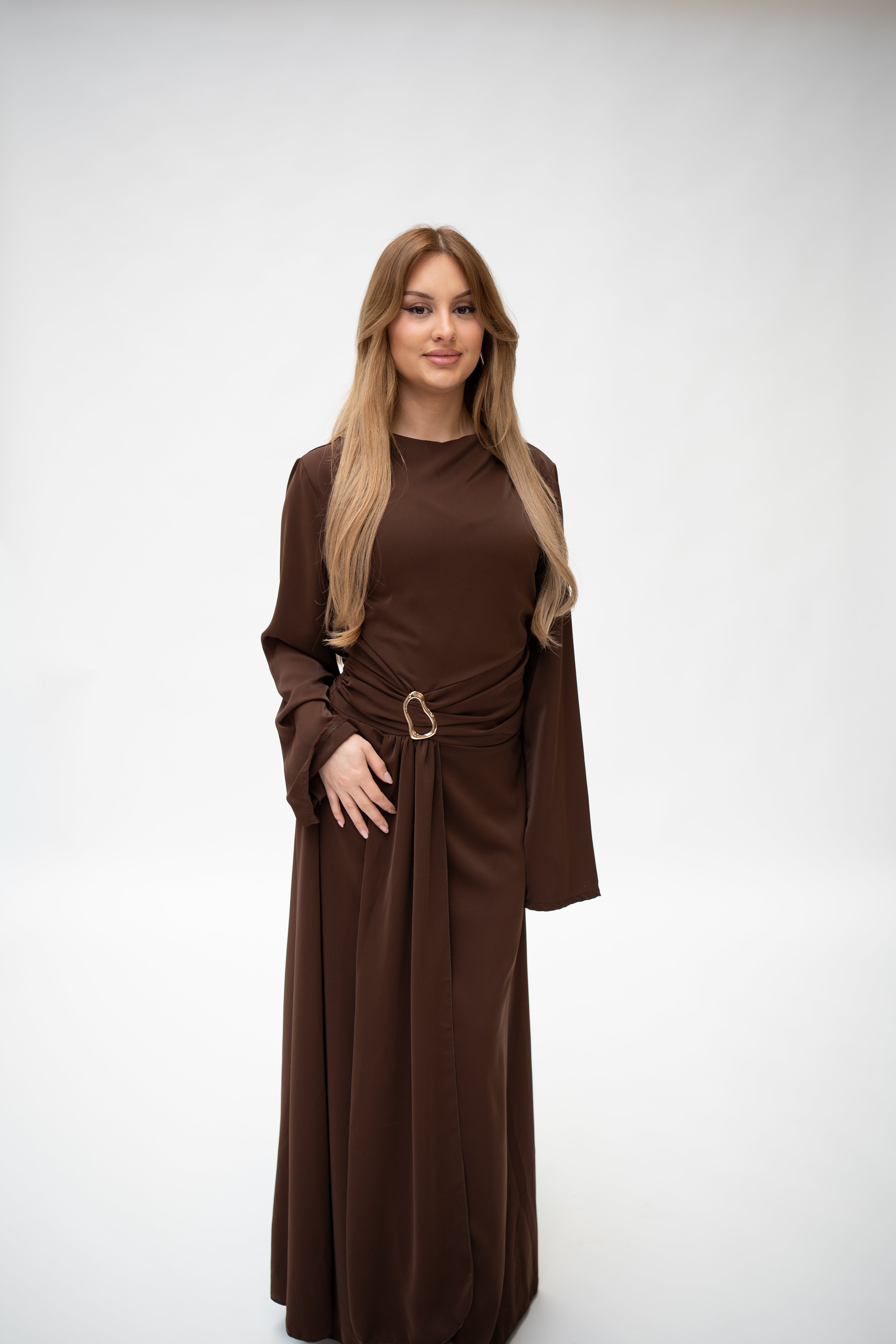 Royal Drape Abendkleid