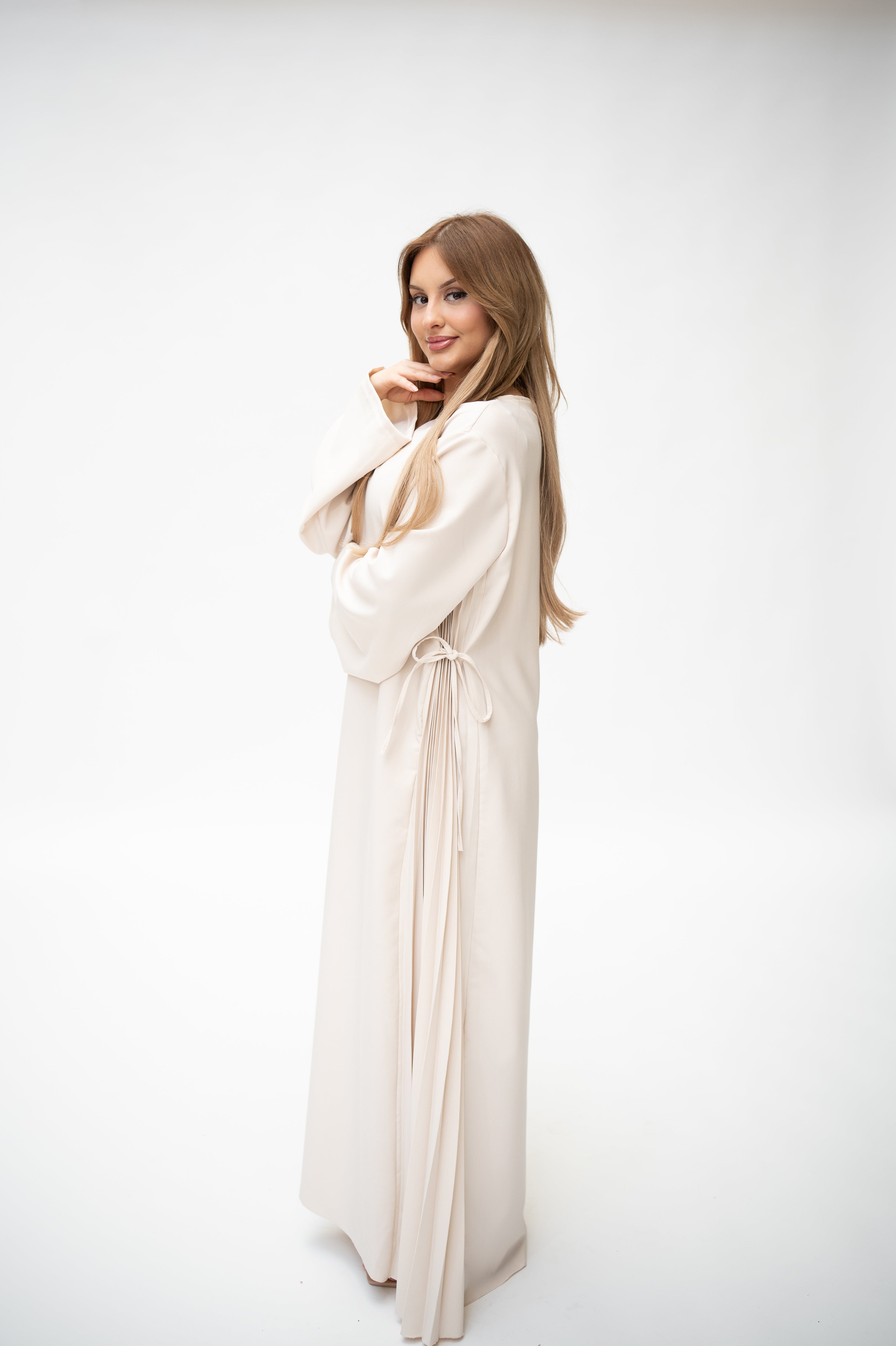 Soft Plisse Abaya