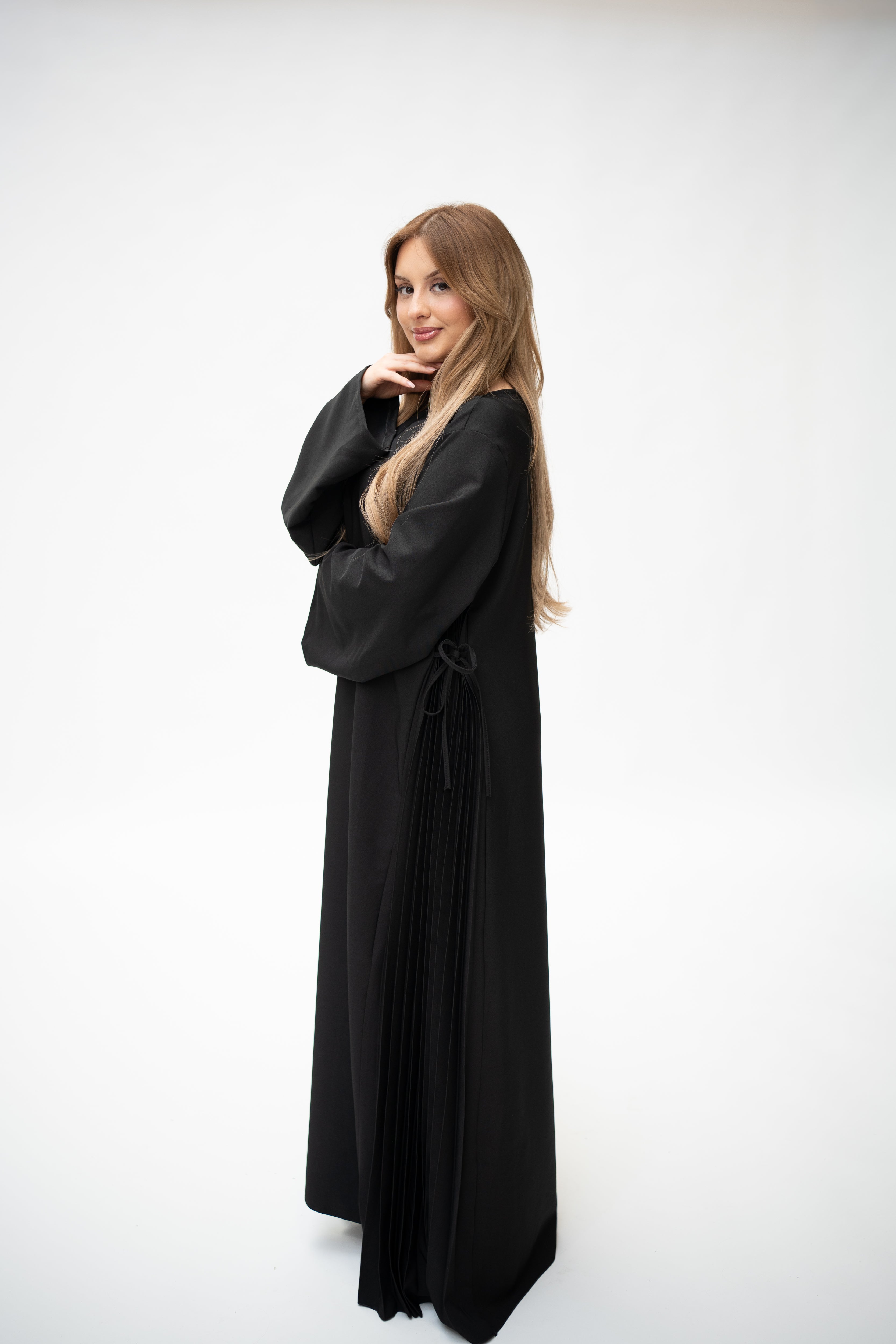Soft Plisse Abaya