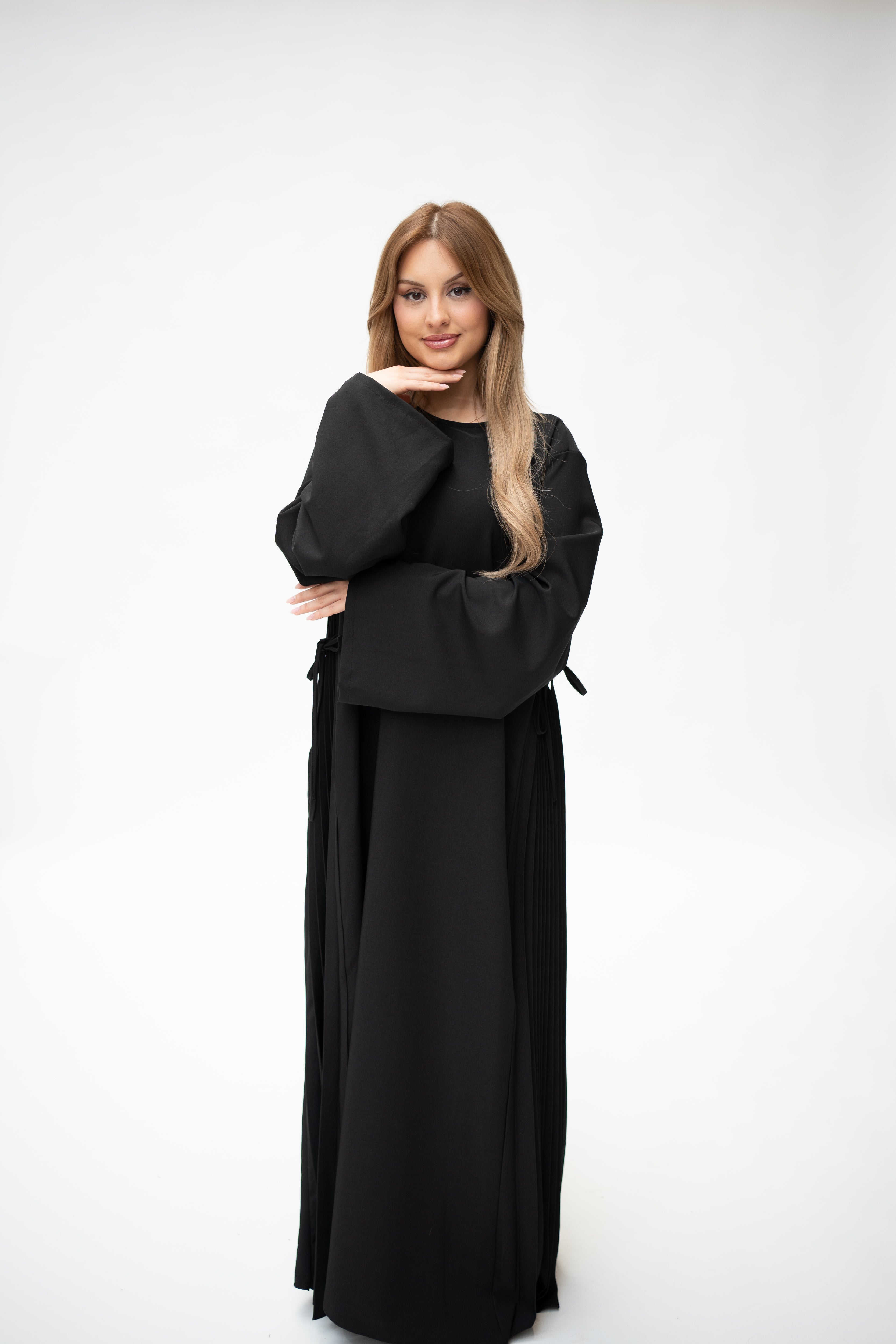 Soft Plisse Abaya