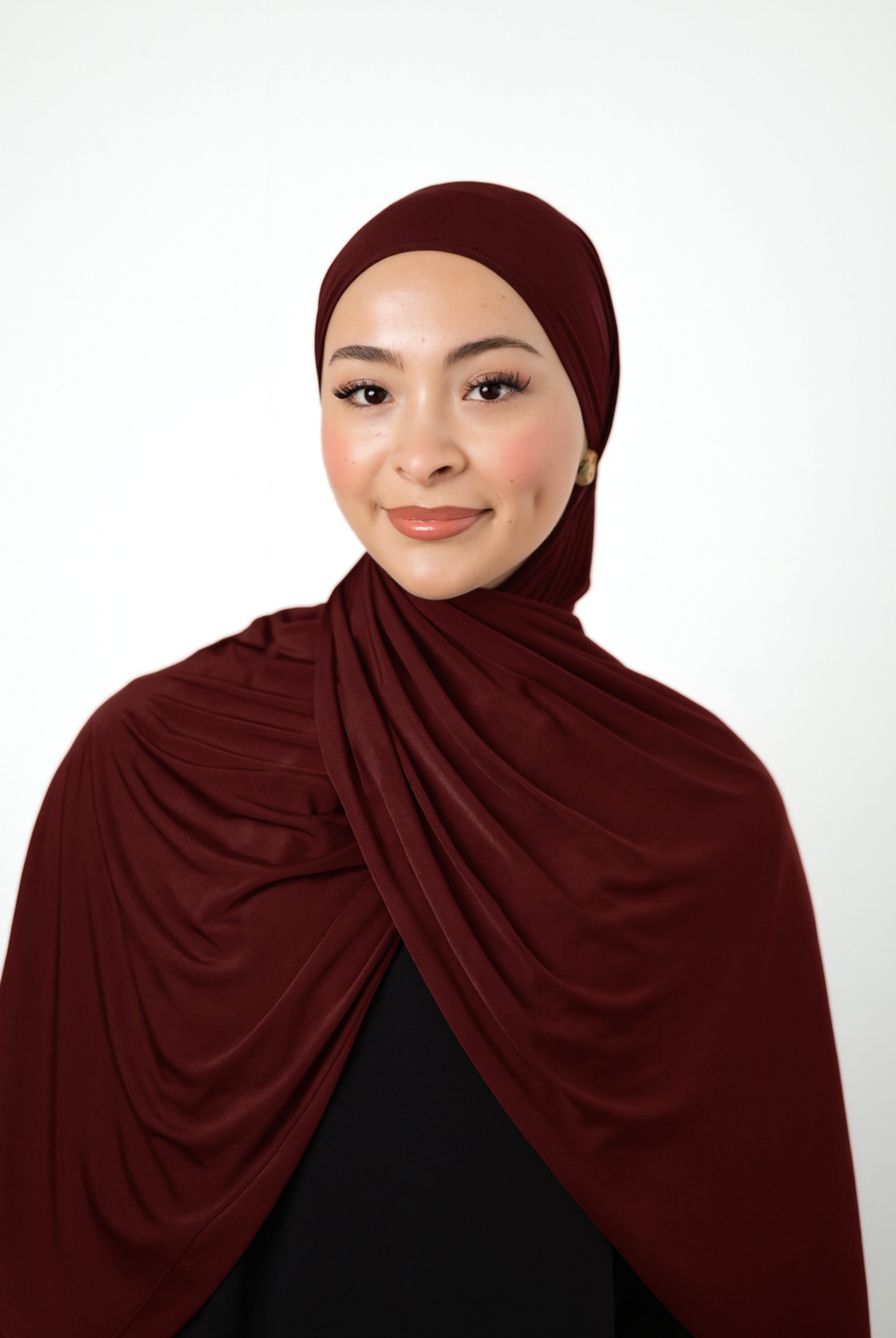 SILKY PREMIUM JERSEY BORDEAUX