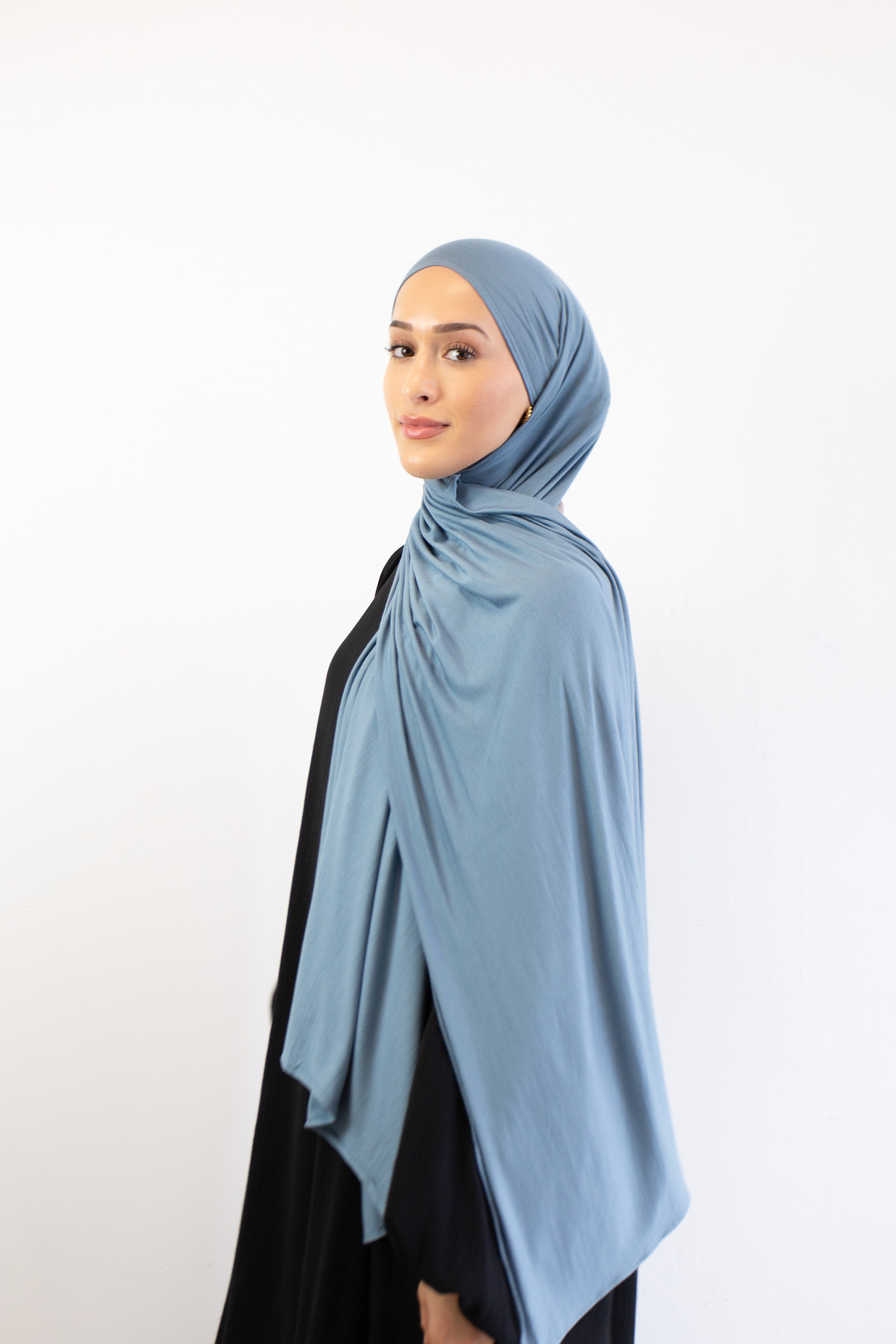 PREMIUM JERSEY HIJAB DENIM