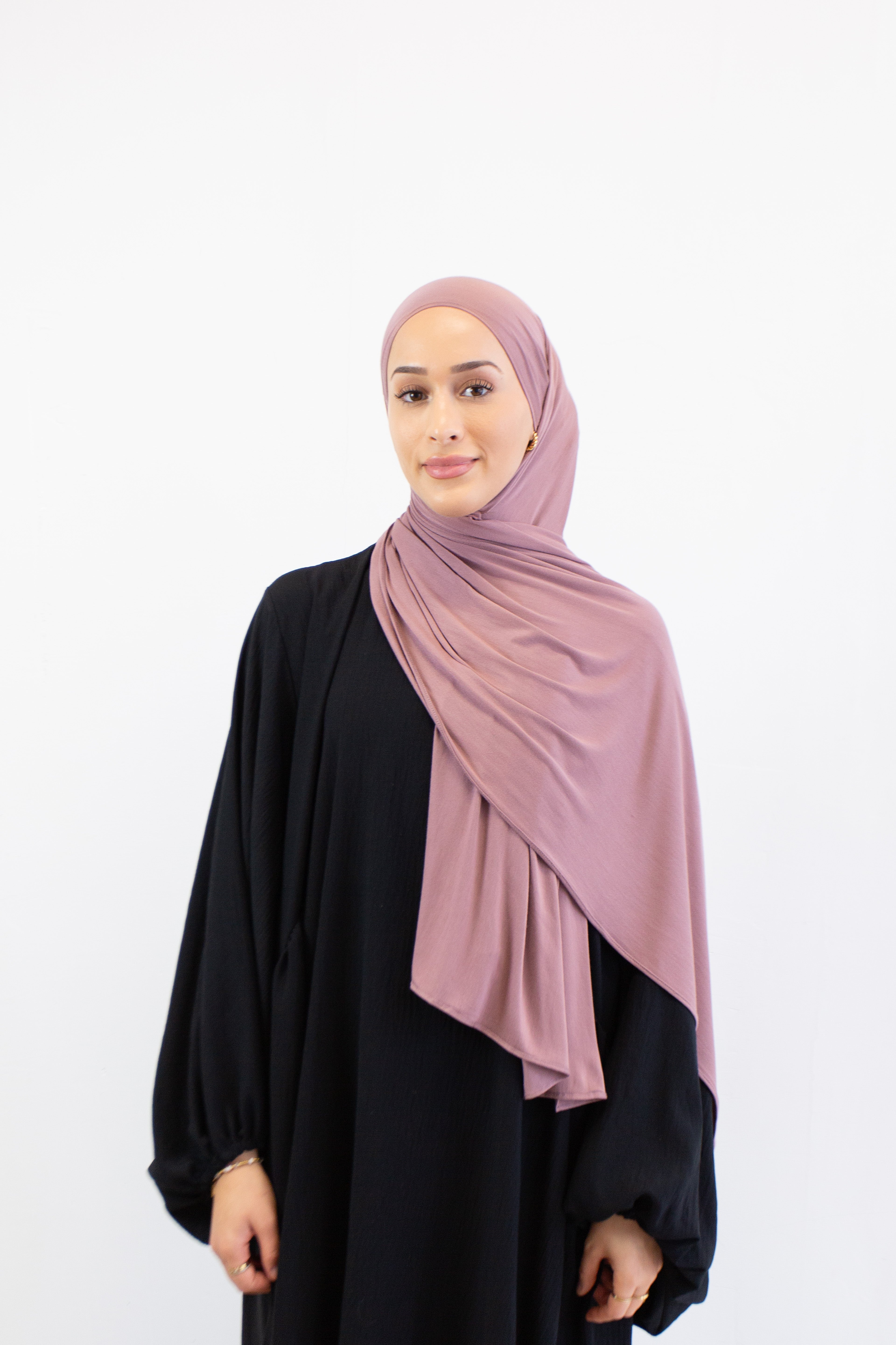 PREMIUM JERSEY HIJAB DUSTY ROSE