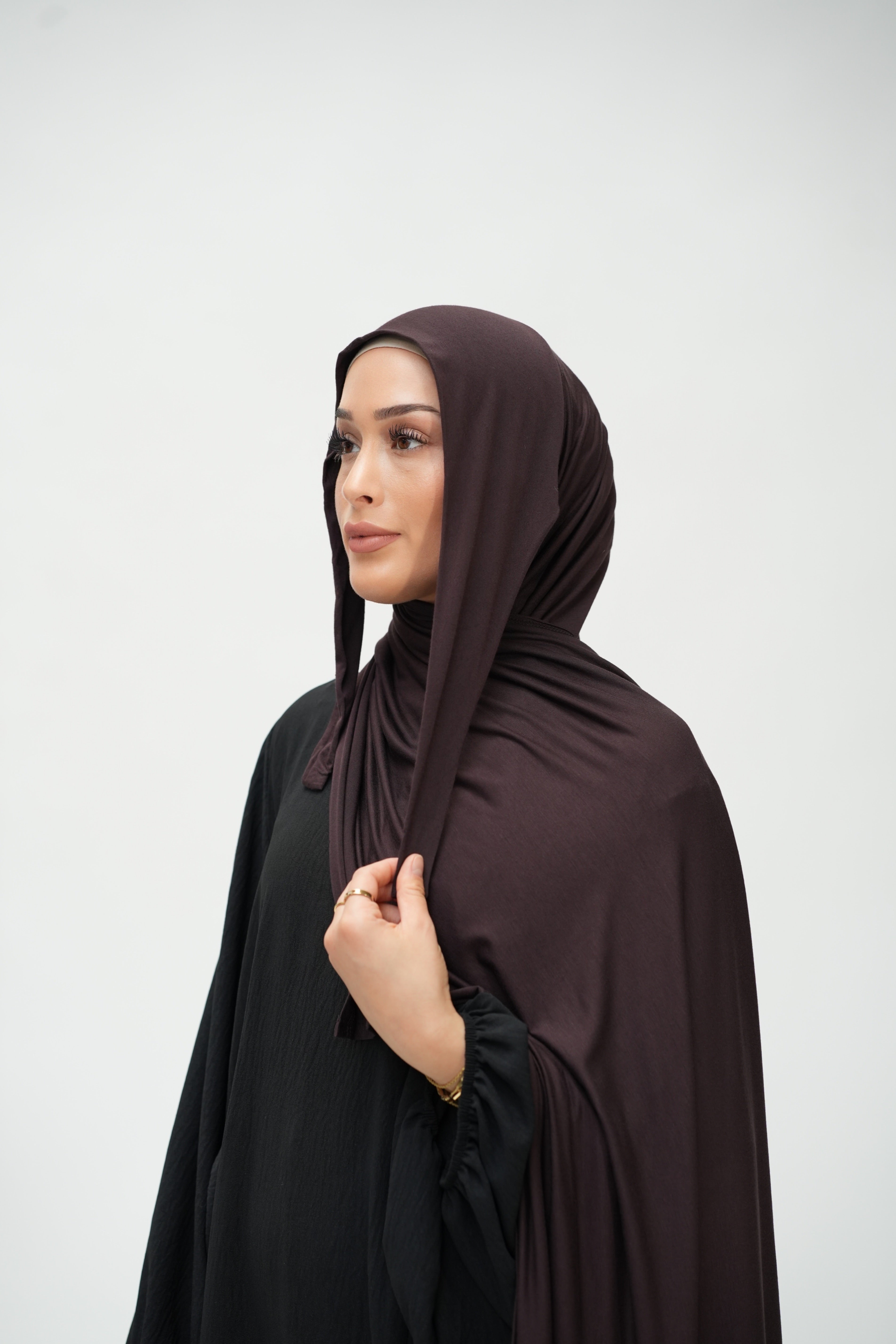 DAILY PREMIUM JERSEY DARK BROWN