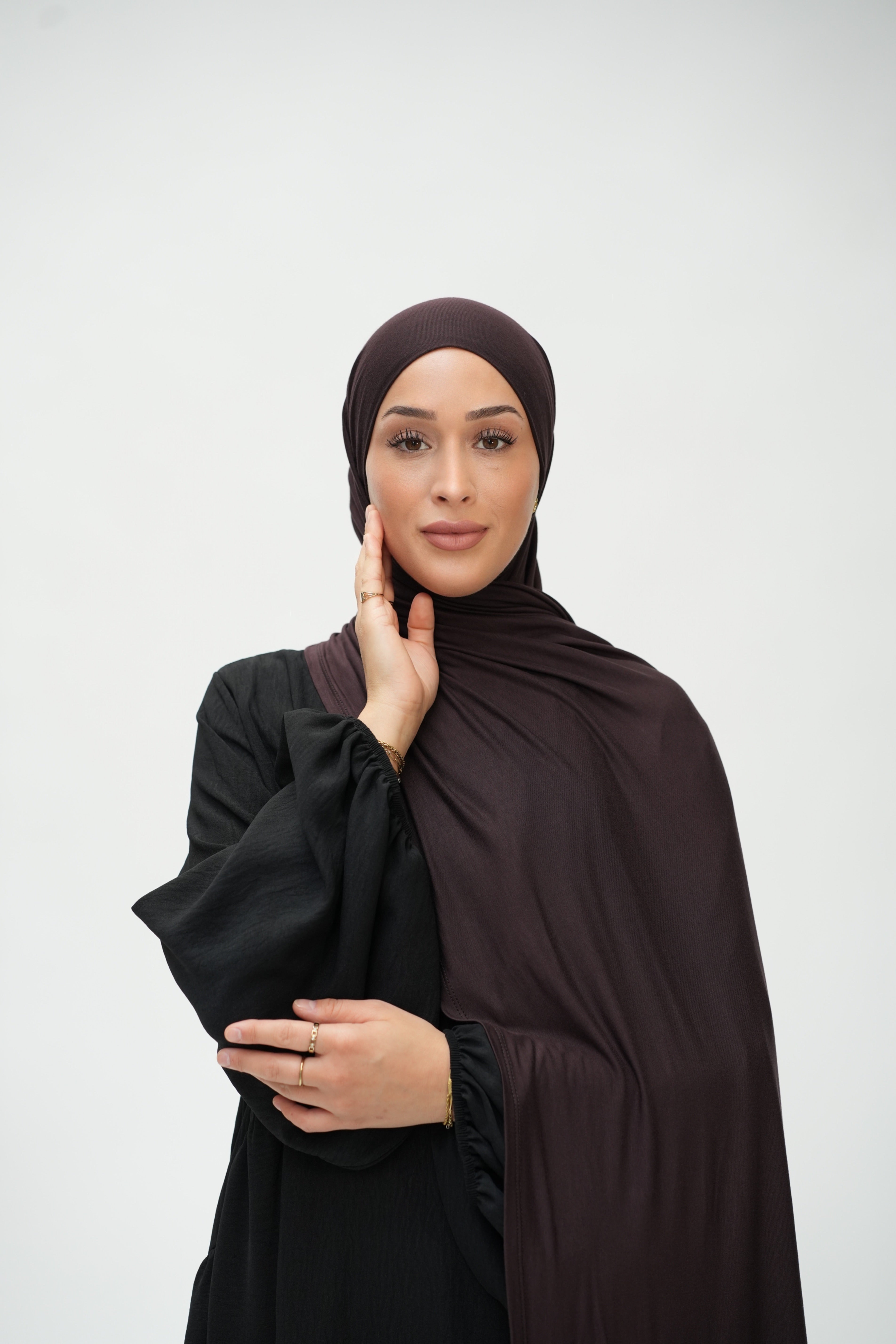 DAILY PREMIUM JERSEY DARK BROWN