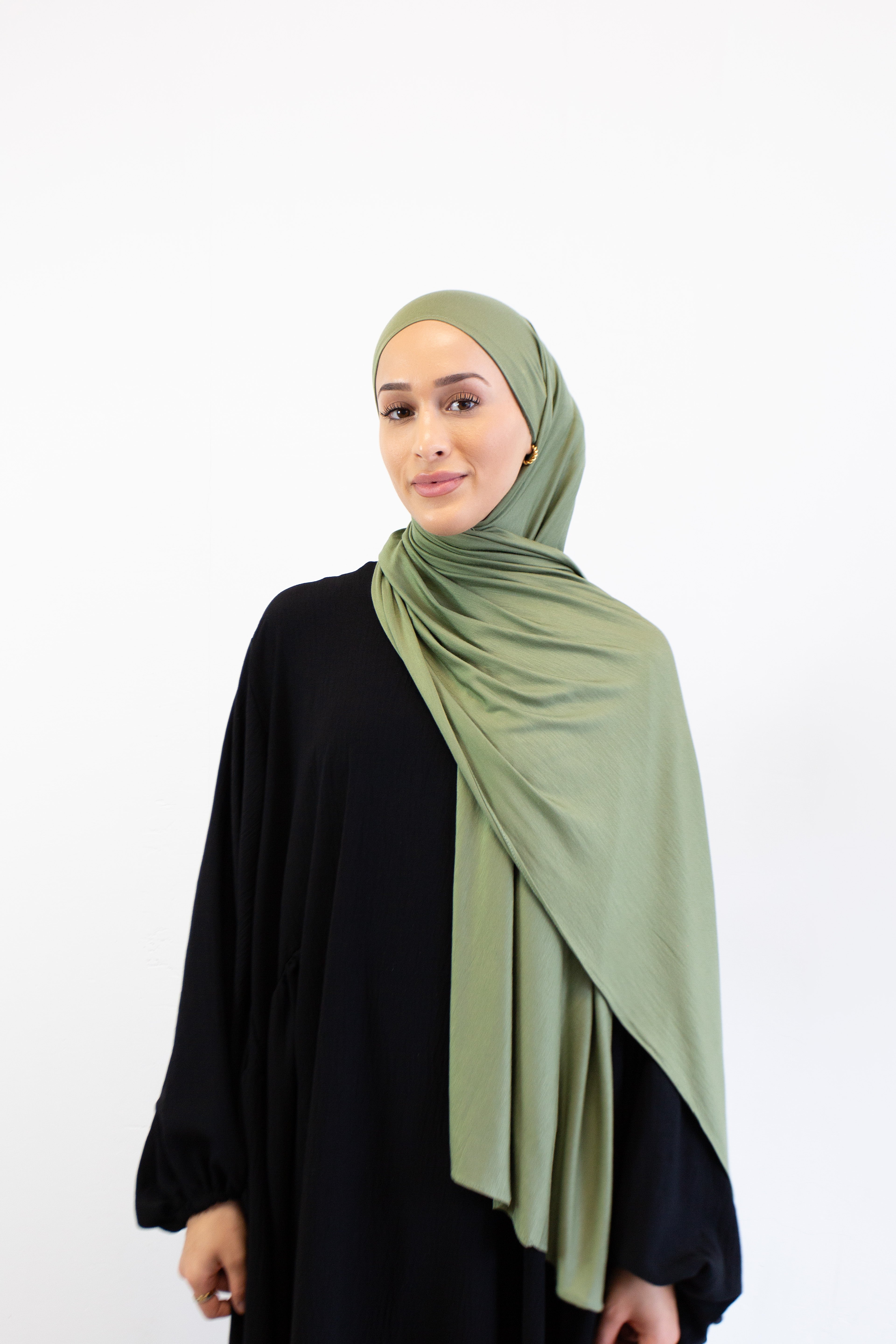 PREMIUM JERSEY HIJAB OLIVE