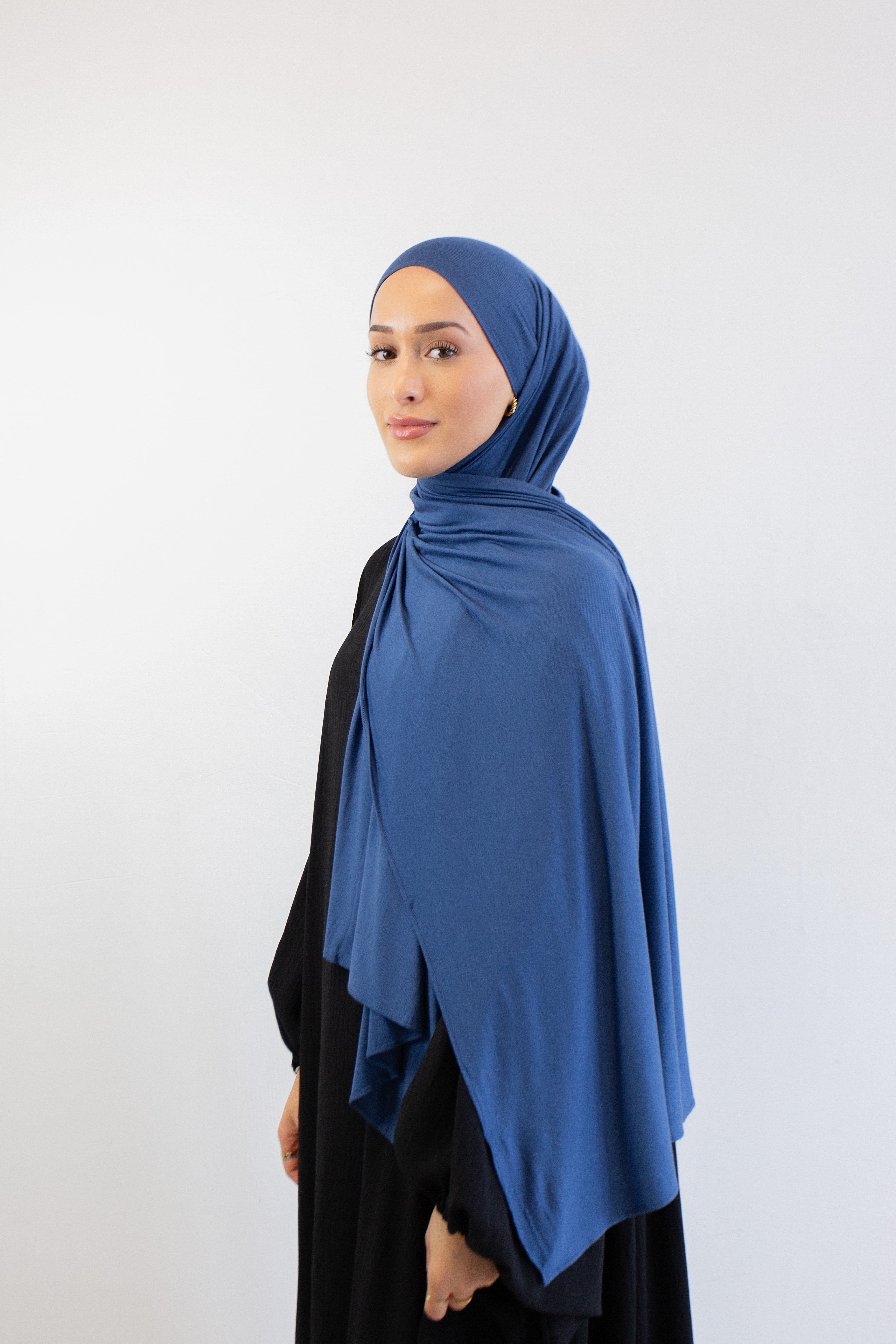 PREMIUM JERSEY HIJAB ROYALBLAU