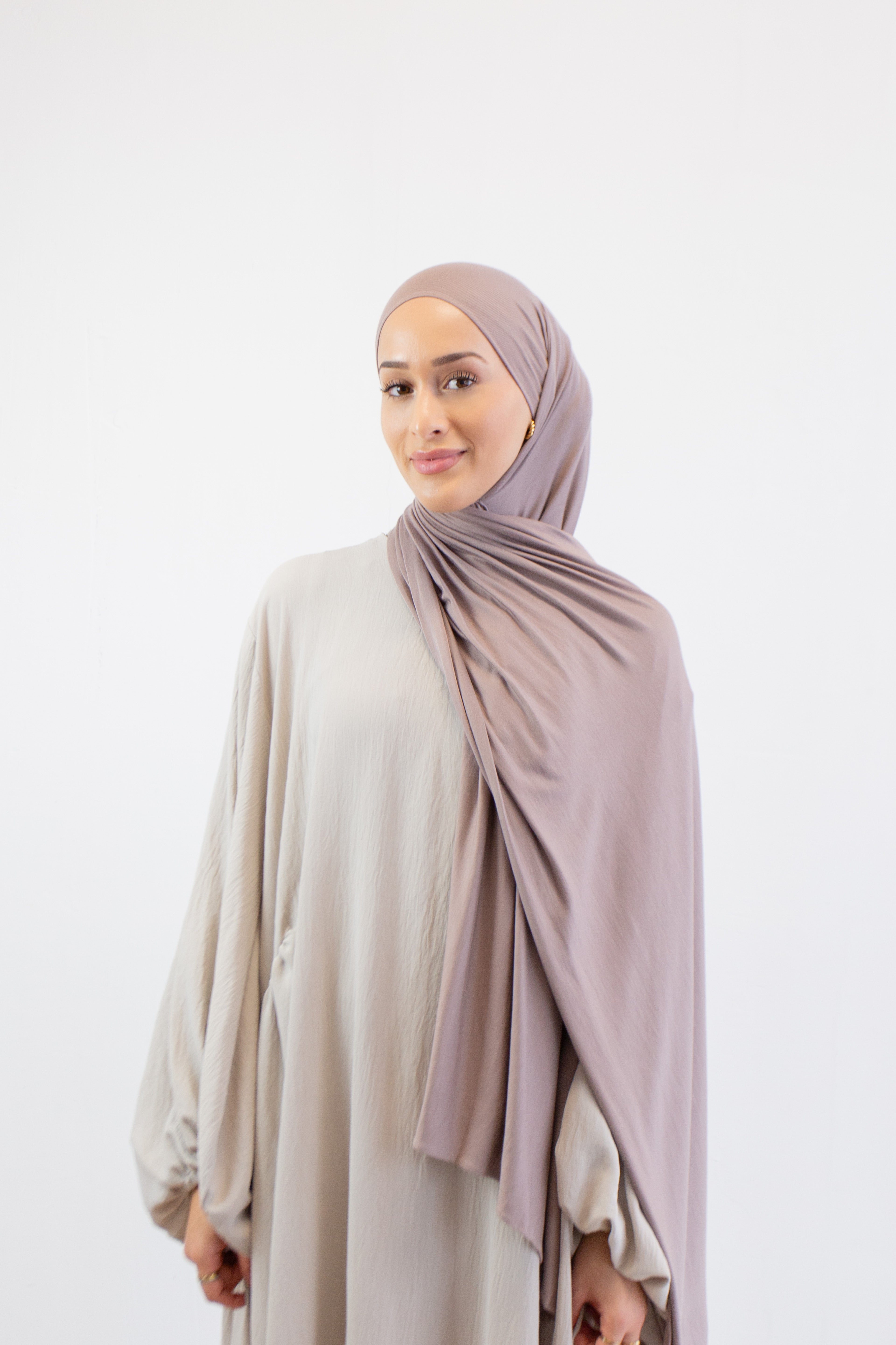 PREMIUM JERSEY HIJAB TAUPE